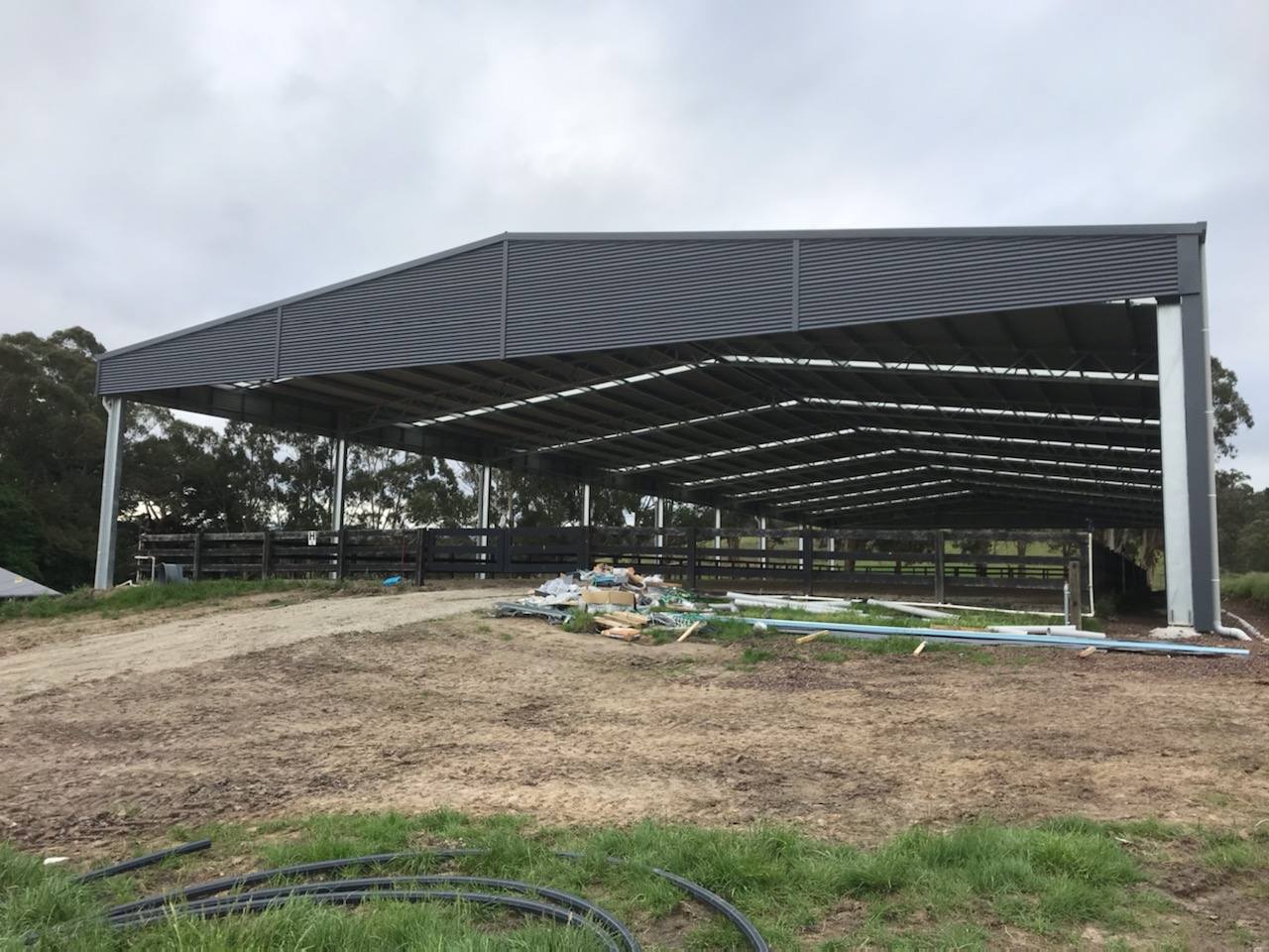 Tracey Earle indoor riding arena