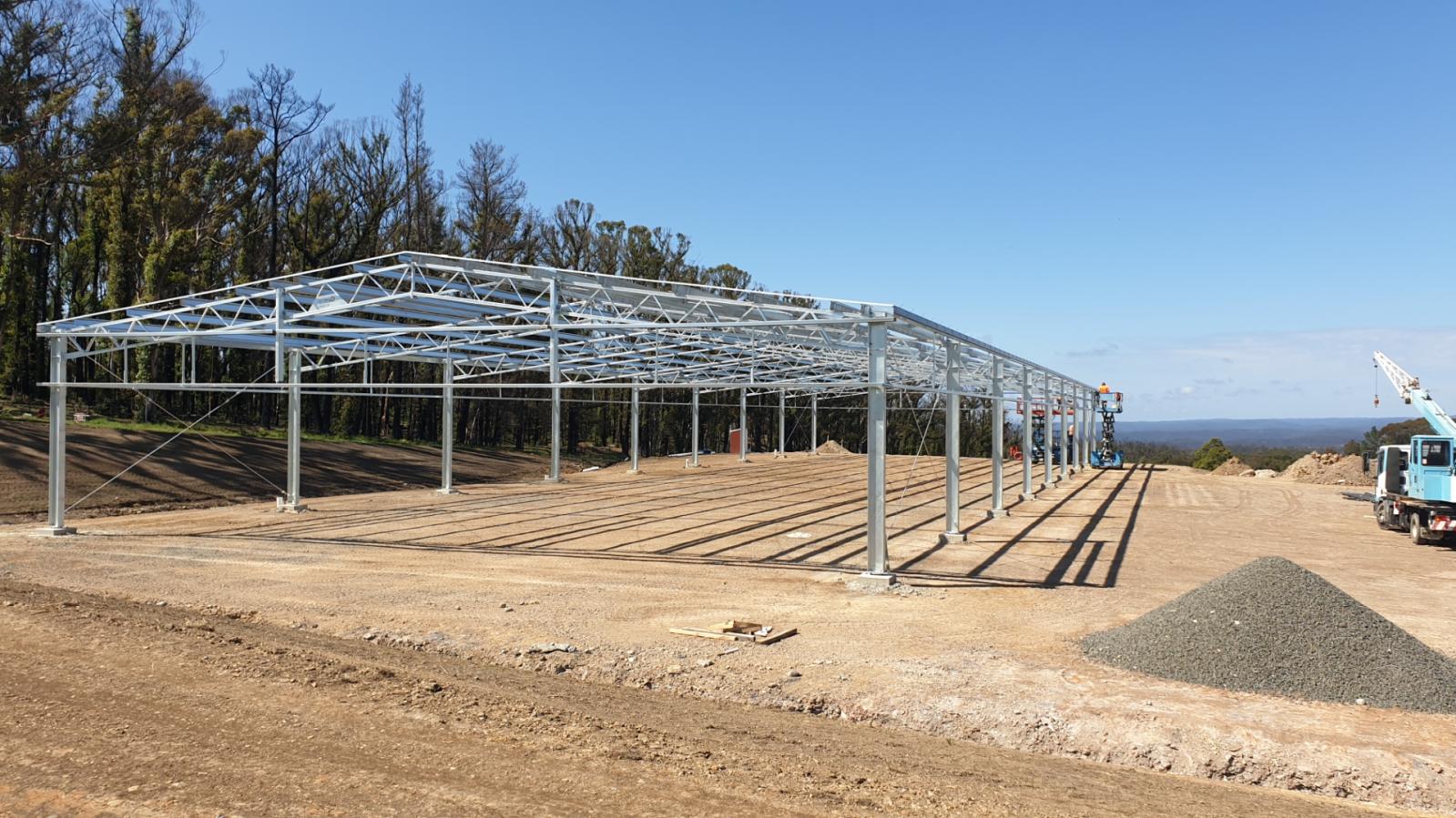 Wayne Dillon Indoor dressage arena