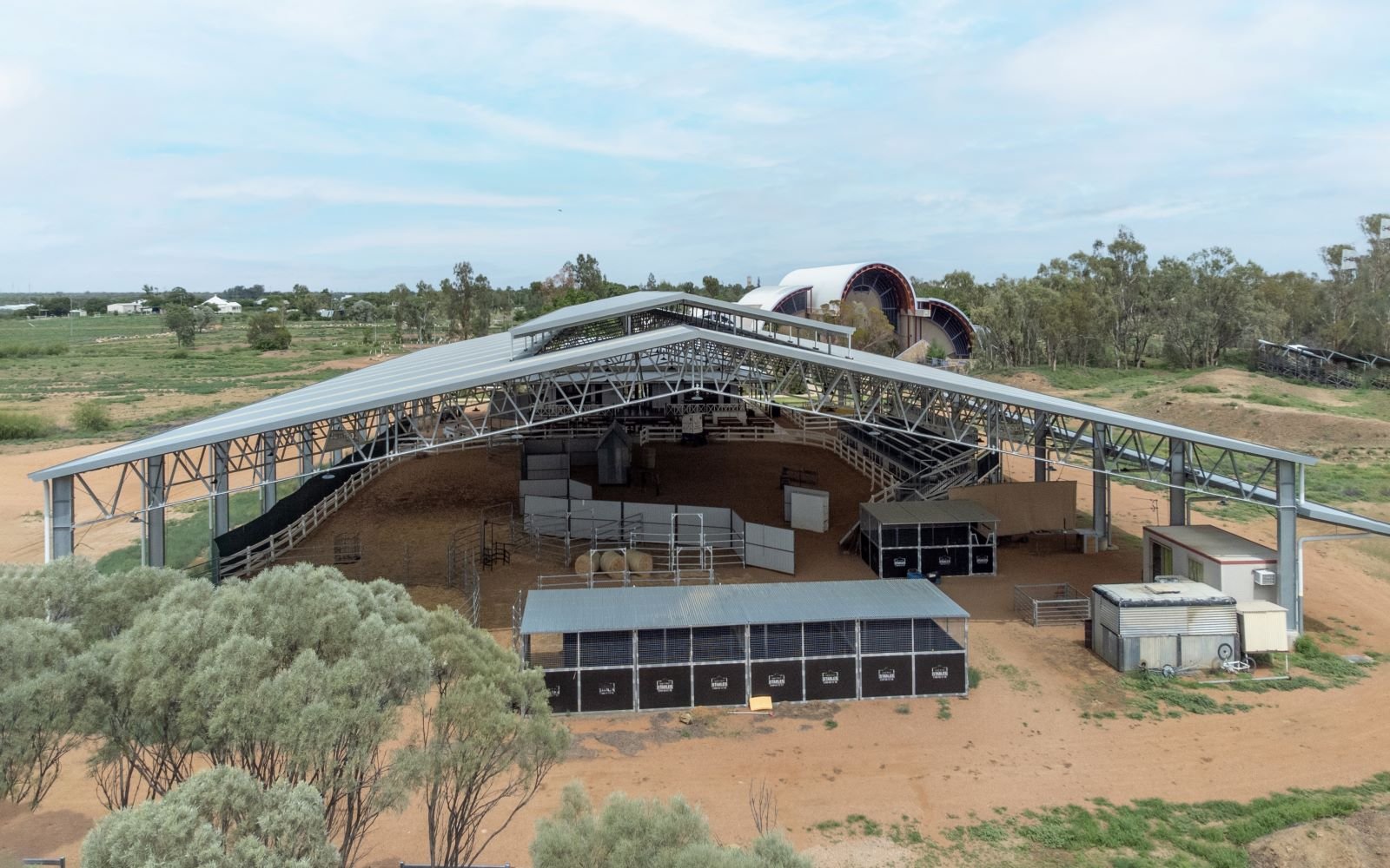 Western riding arena