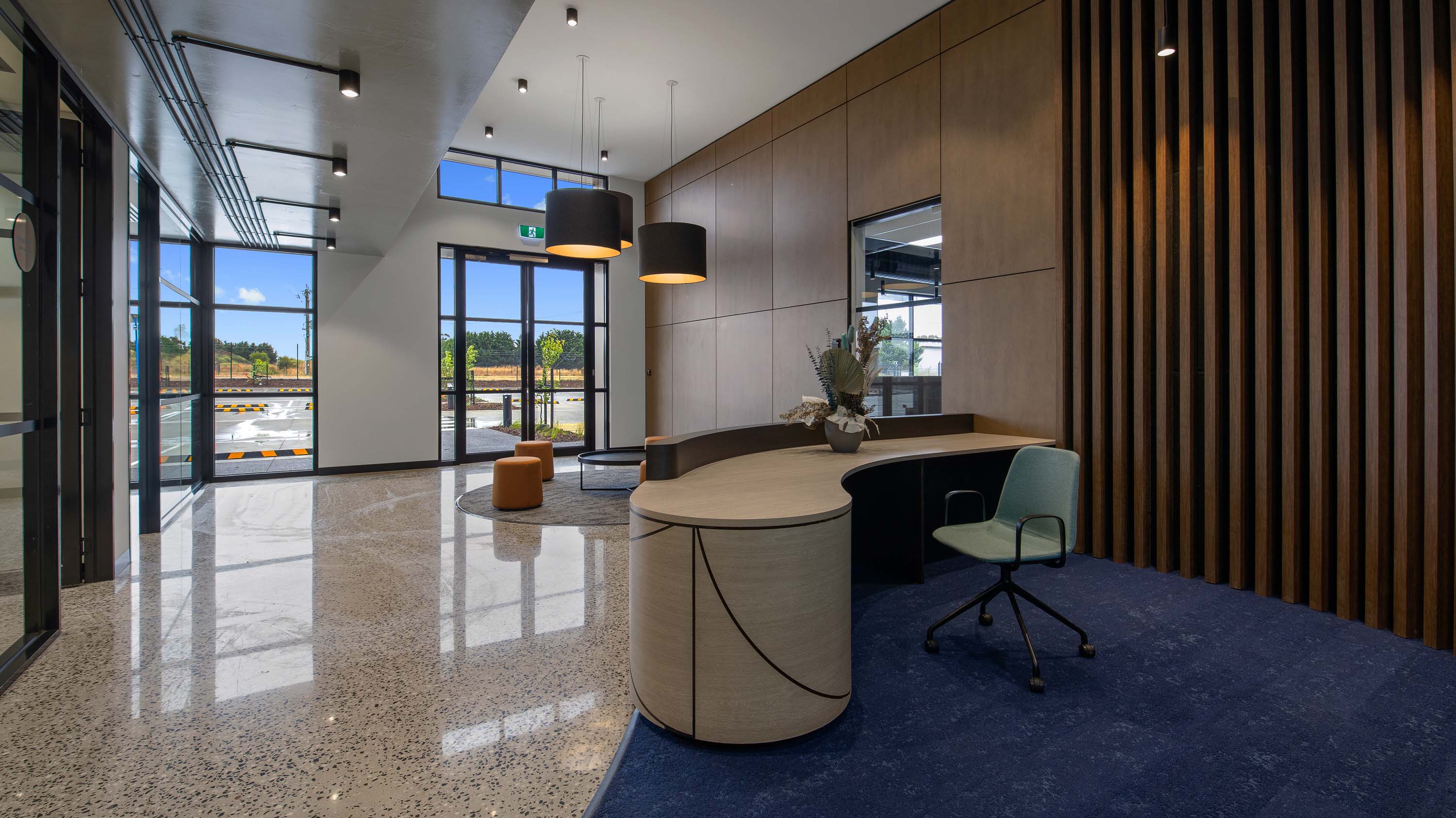 Office lobby
