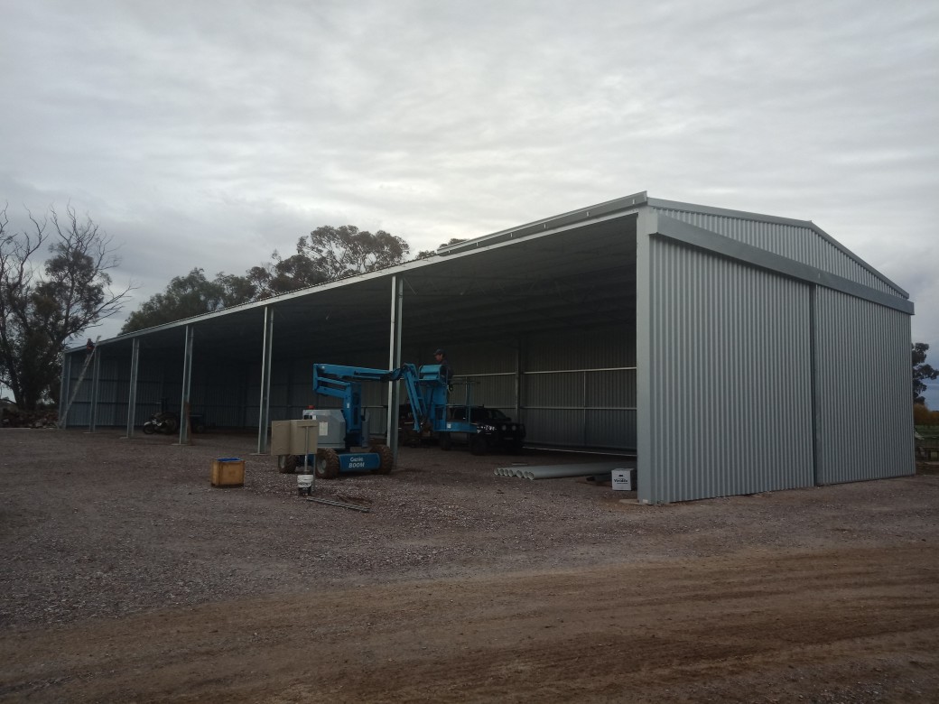 Alex Cavallaro machinery shed