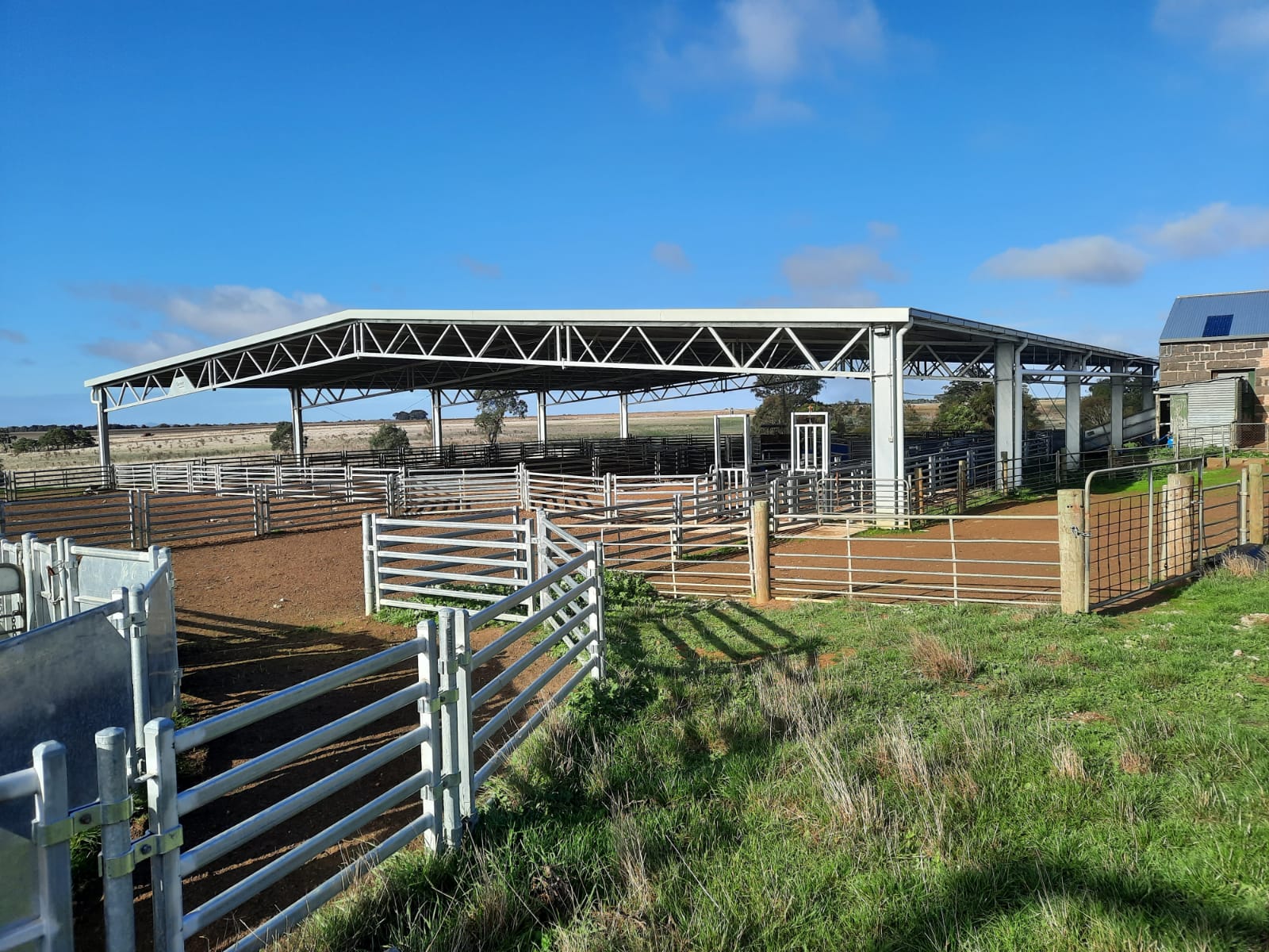 Andrew Calvert agricultural yard cover