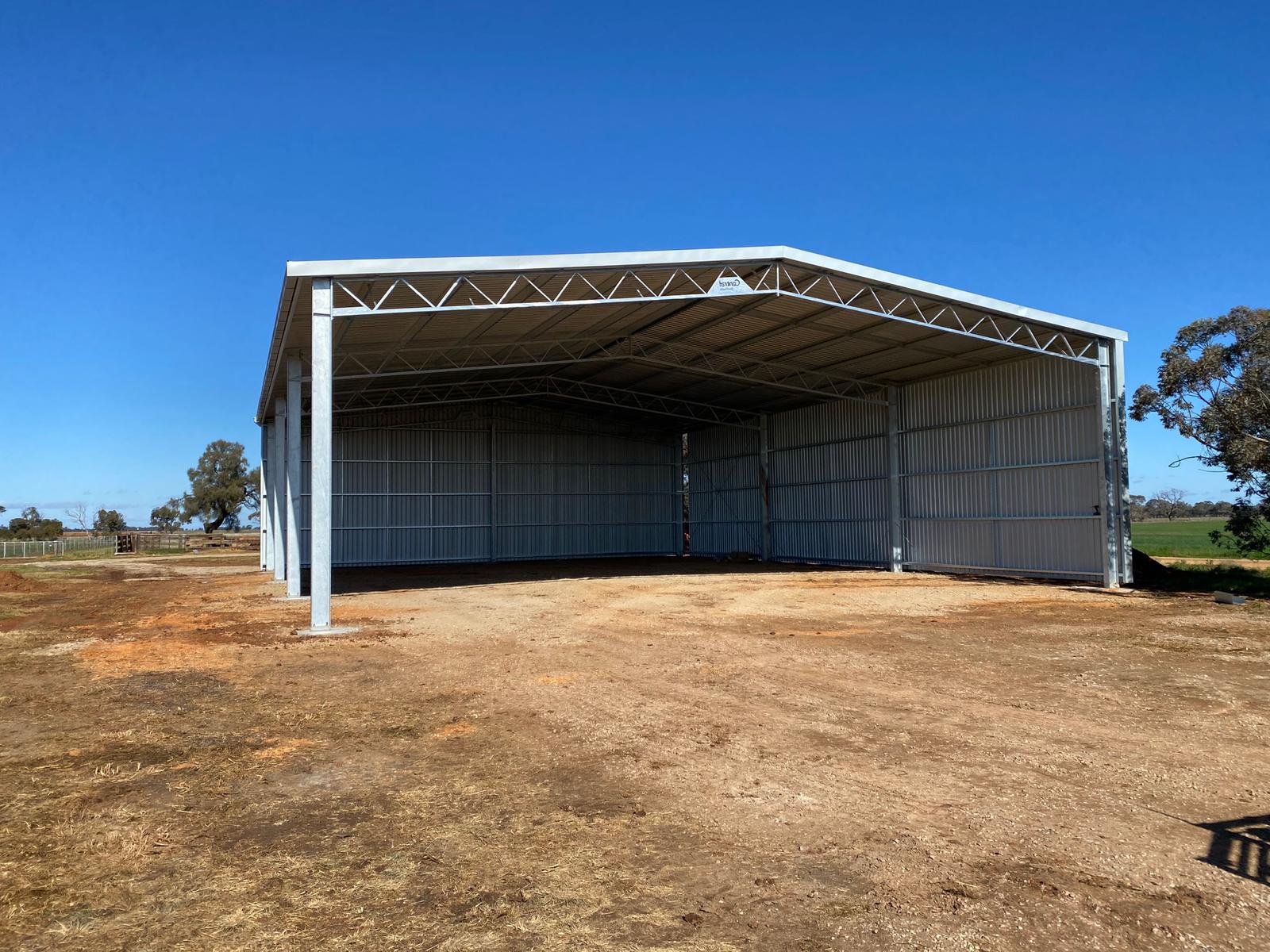 Bayden Durie hay shed