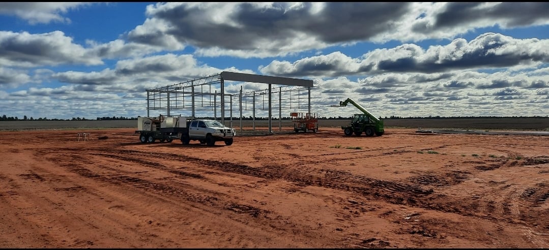 Carl Dalton bulk storage sheds