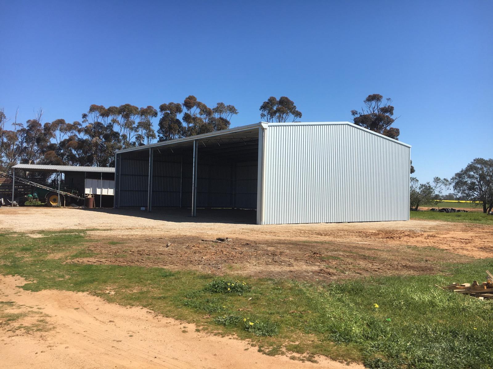 David McKinley hay shed