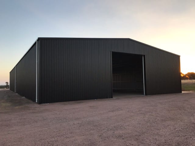 Glenn Smith machinery shed