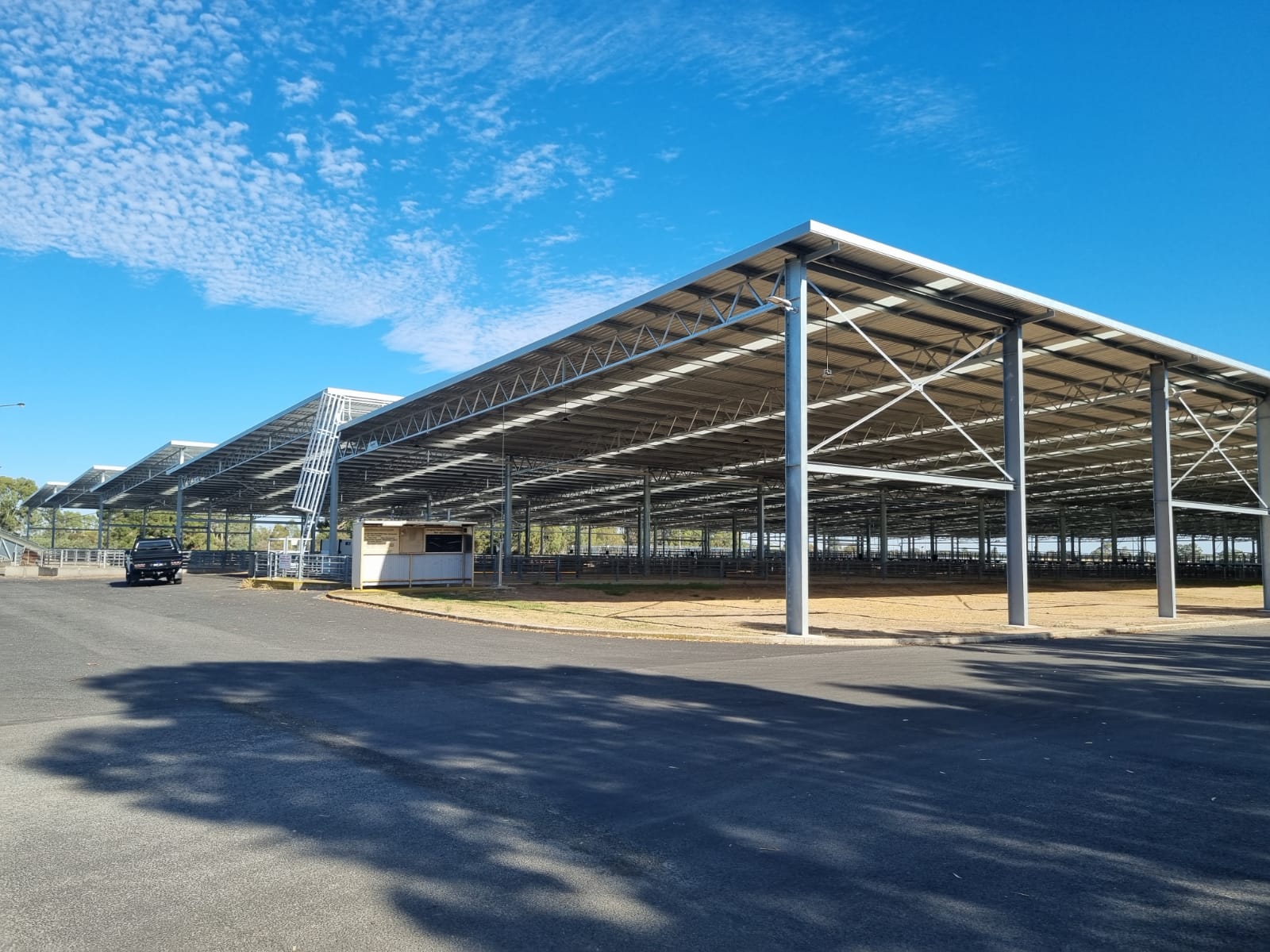 Horsham Regional Livestock Exchange agricultural yard cover