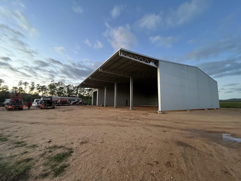 Dennis Howe machinery shed