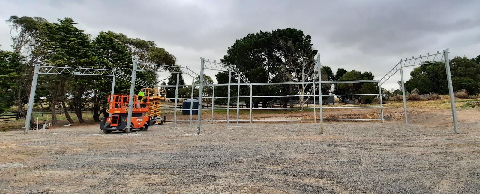 Josh Parnis machinery shed