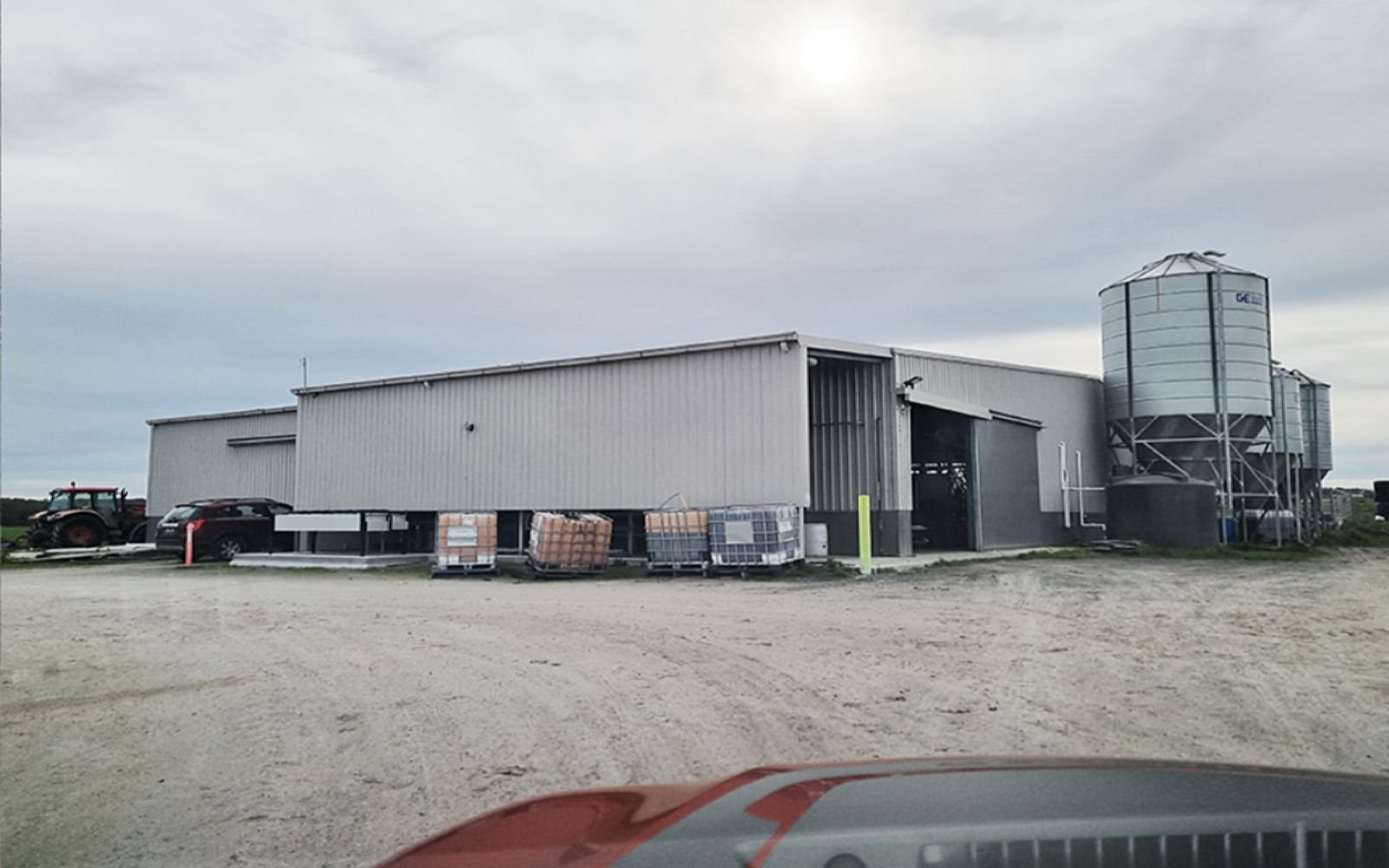 Inverloch rotary dairy shed