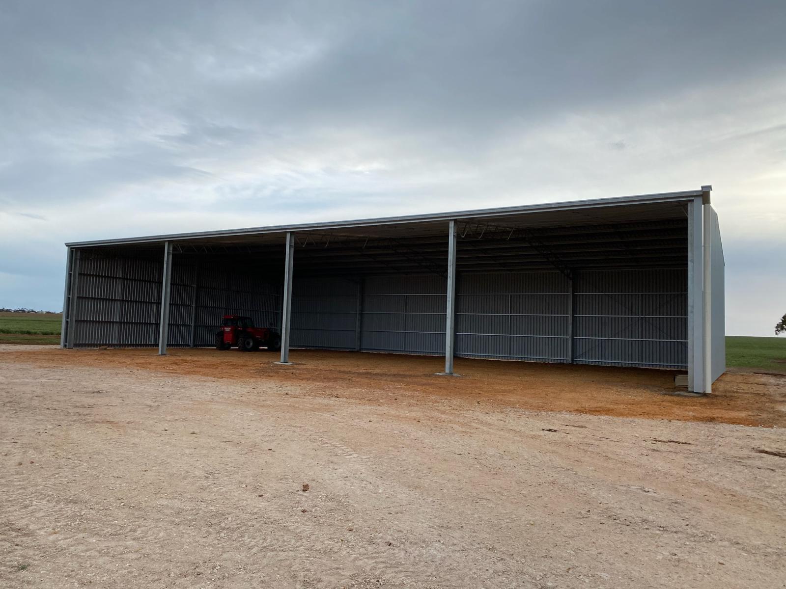 James Bailey hay shed