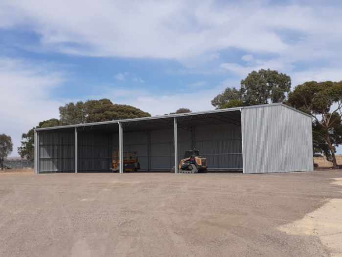 James Edgar hay shed