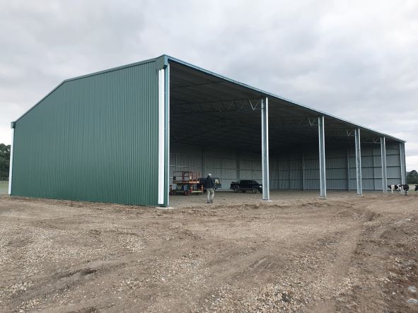 James Shine hay shed