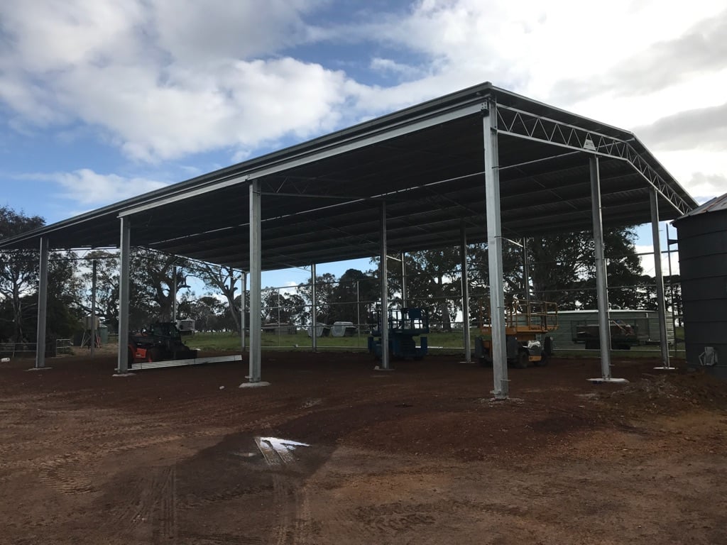 Graeme Jennison machinery shed