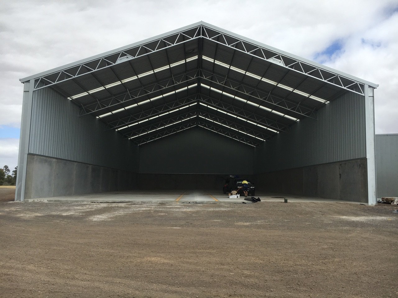 Jock Richmond bulk storage sheds