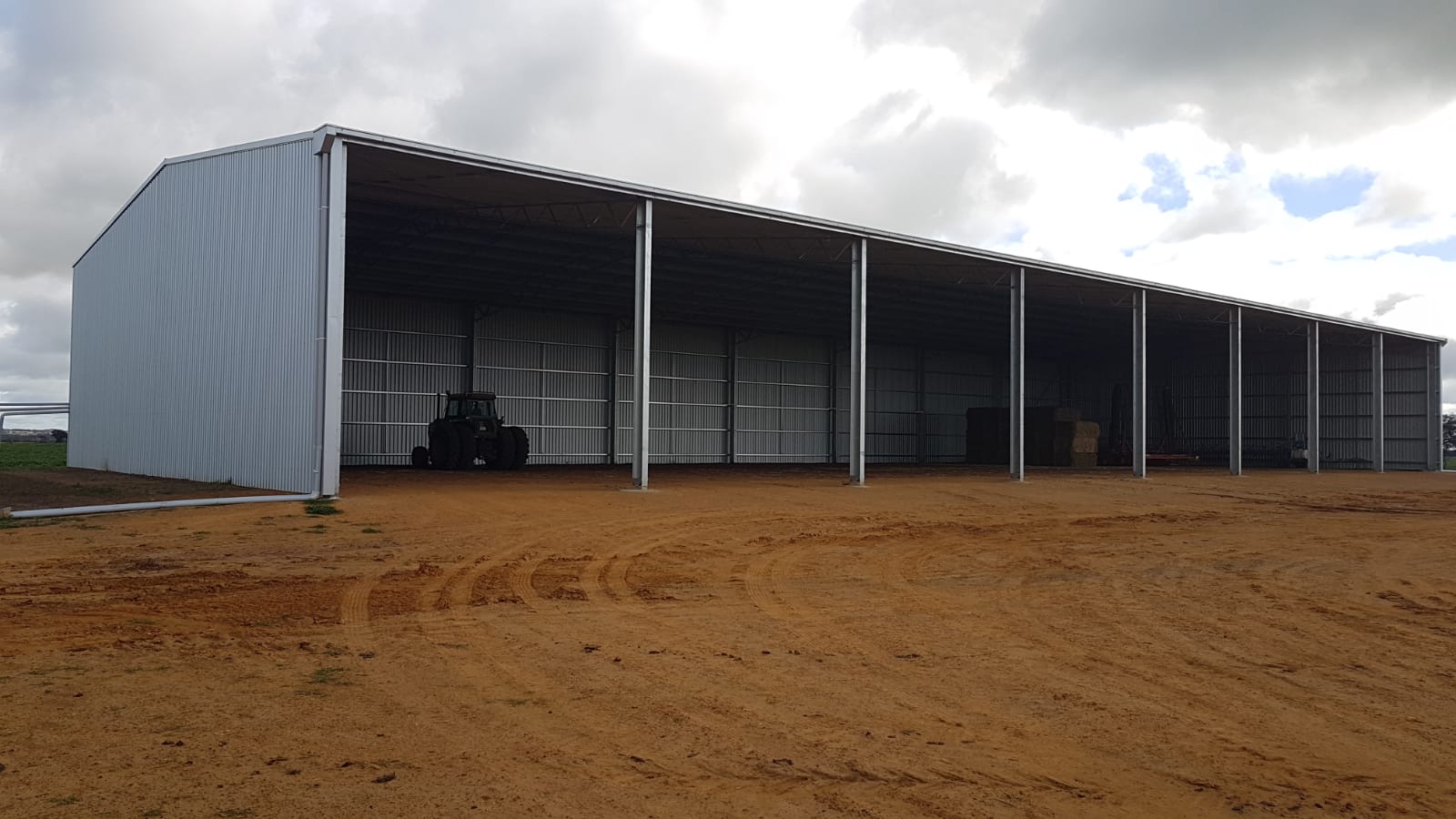 John Bennett hay shed