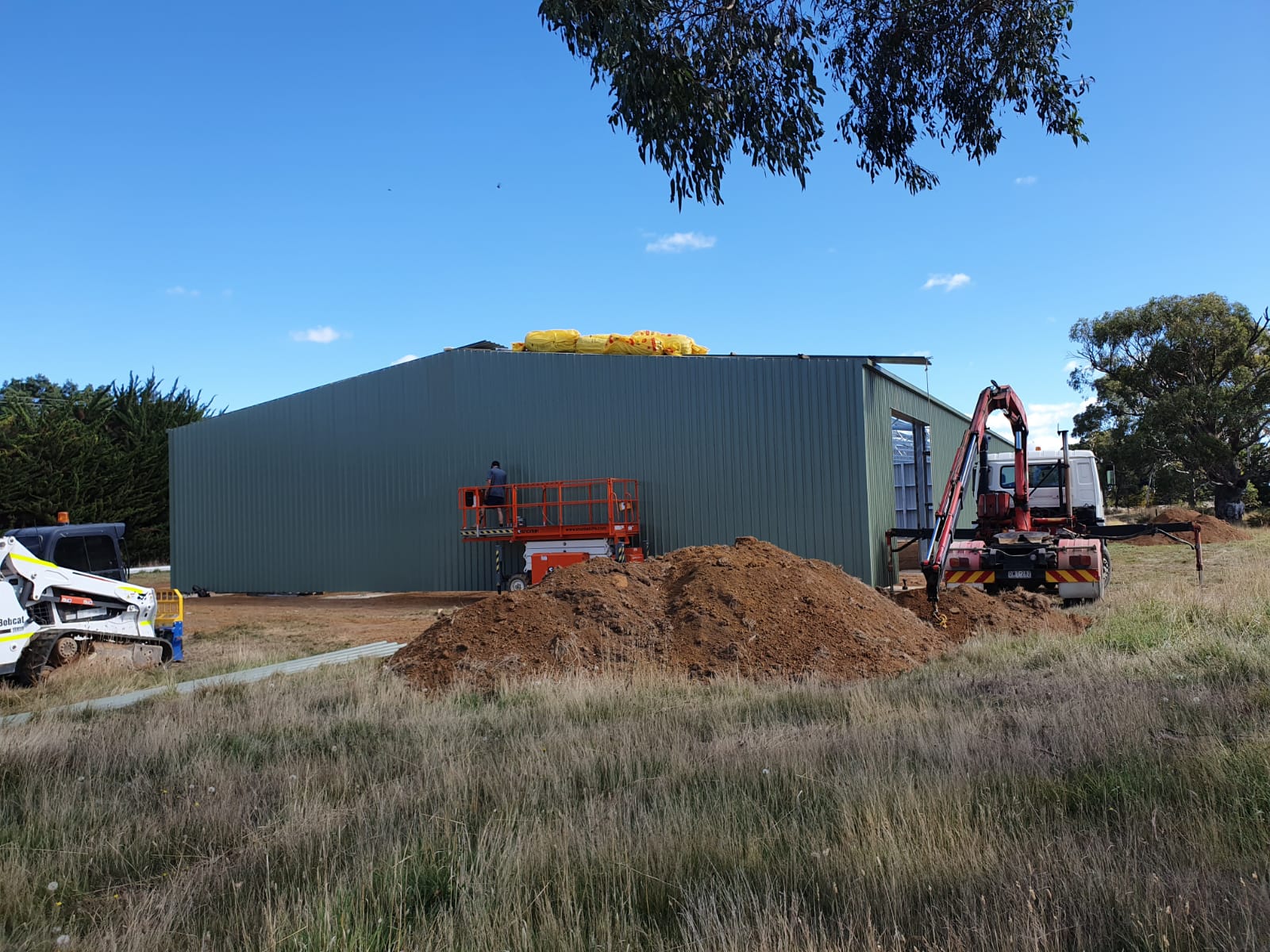 Phillip Romeril machinery shed