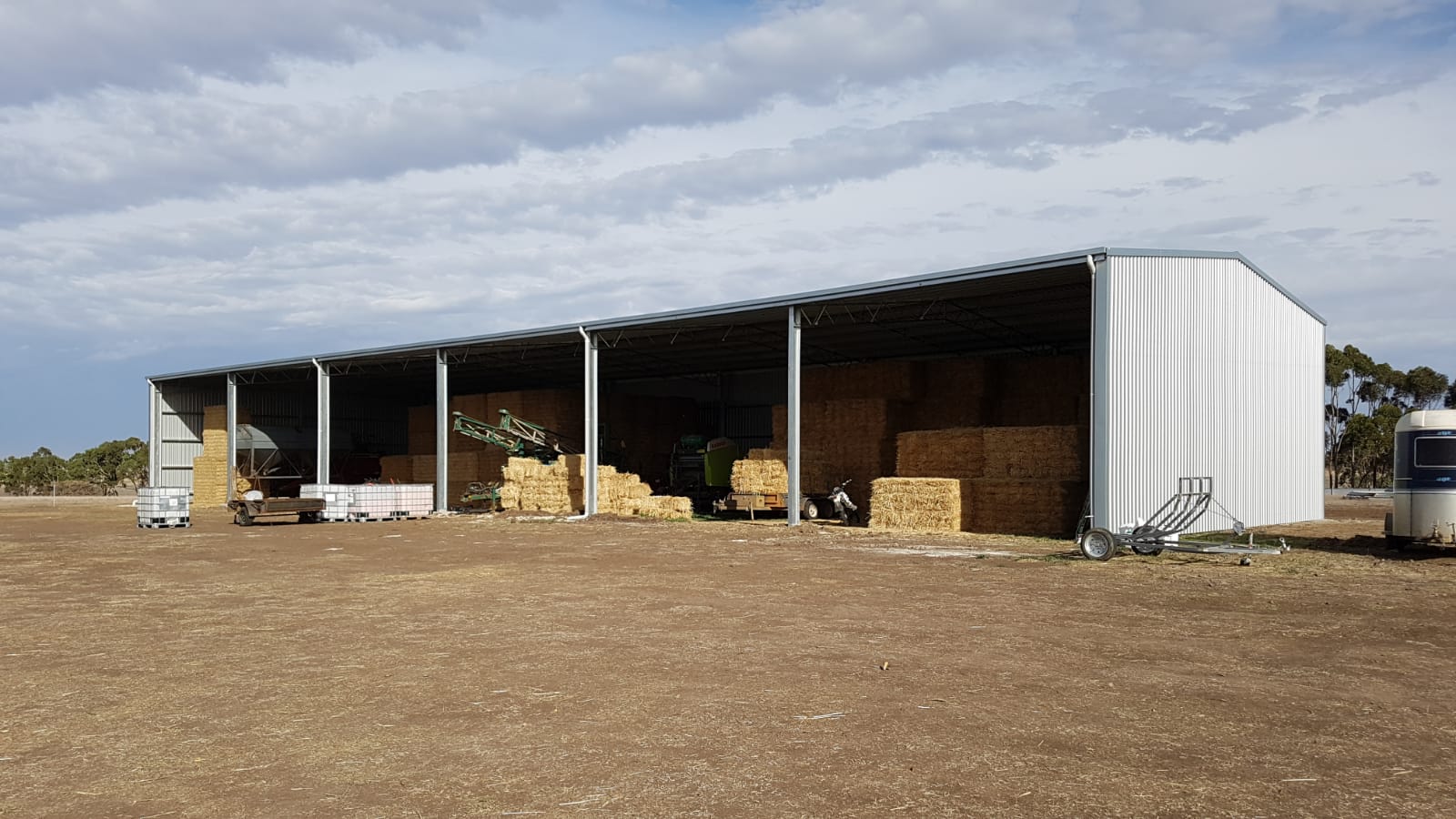 Scott Chenoweth hay shed