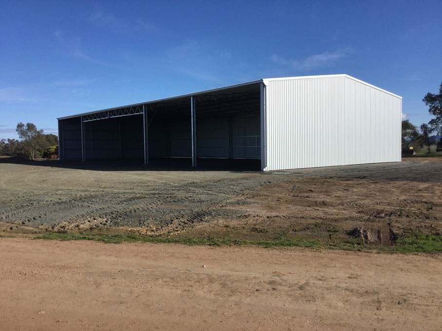 Lynden Brewis hay shed