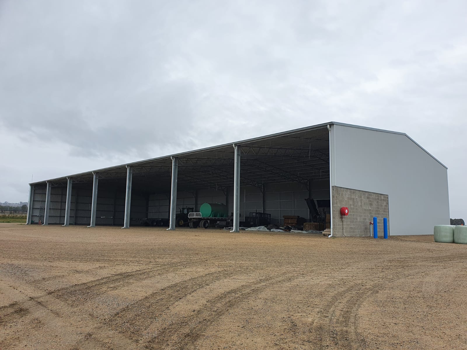 MacJac Sheds hay shed