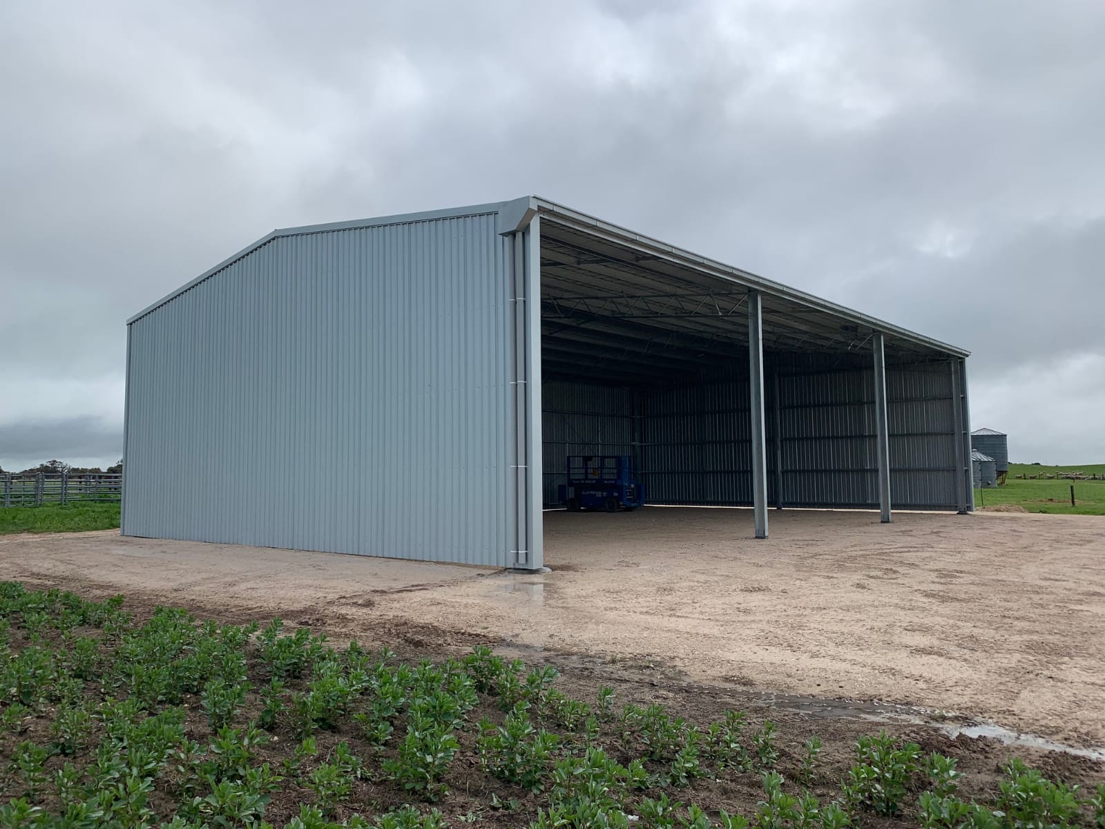 Mark Ballinger hay shed