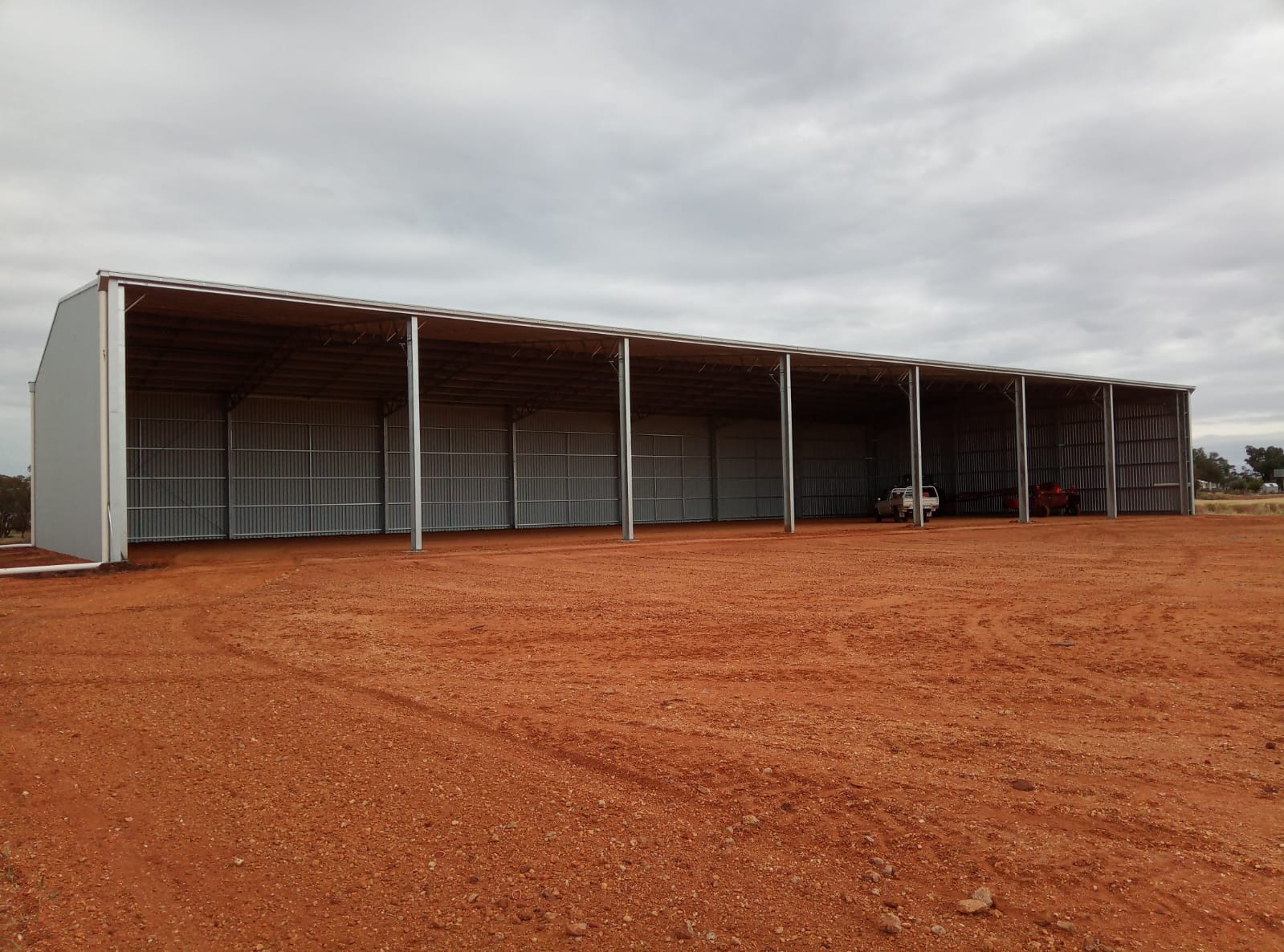 Ash Marshall hay shed