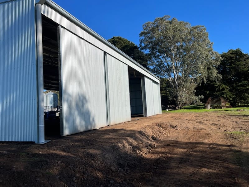 Rob Phillips machinery shed