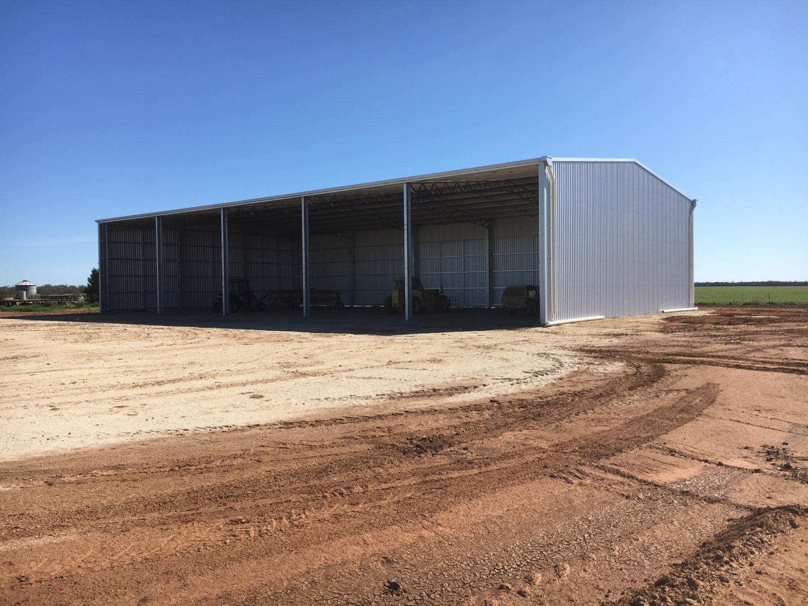 Rohan Oliver hay shed