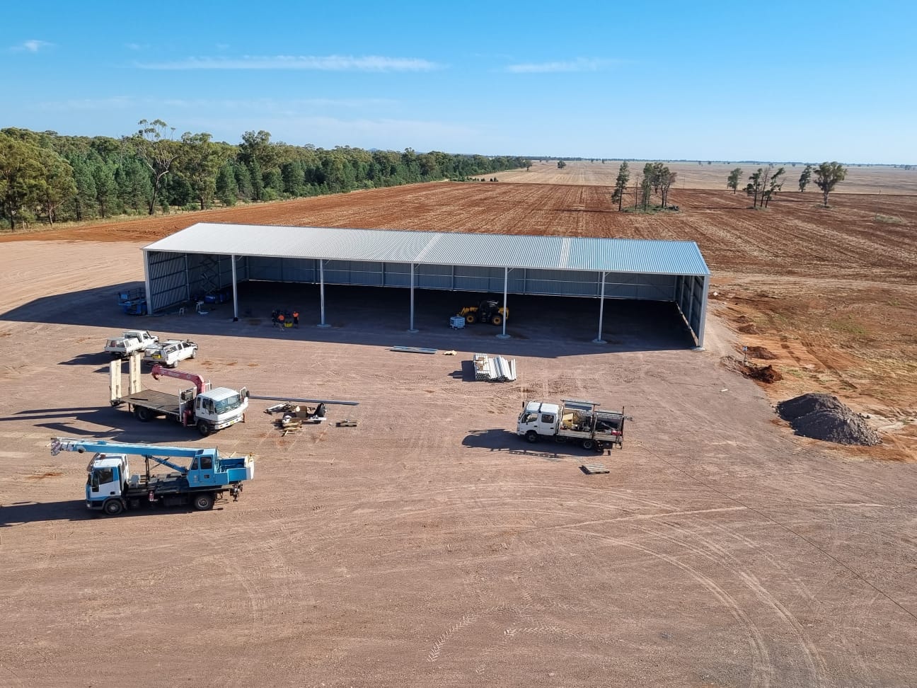 Paul McCaskie machinery shed