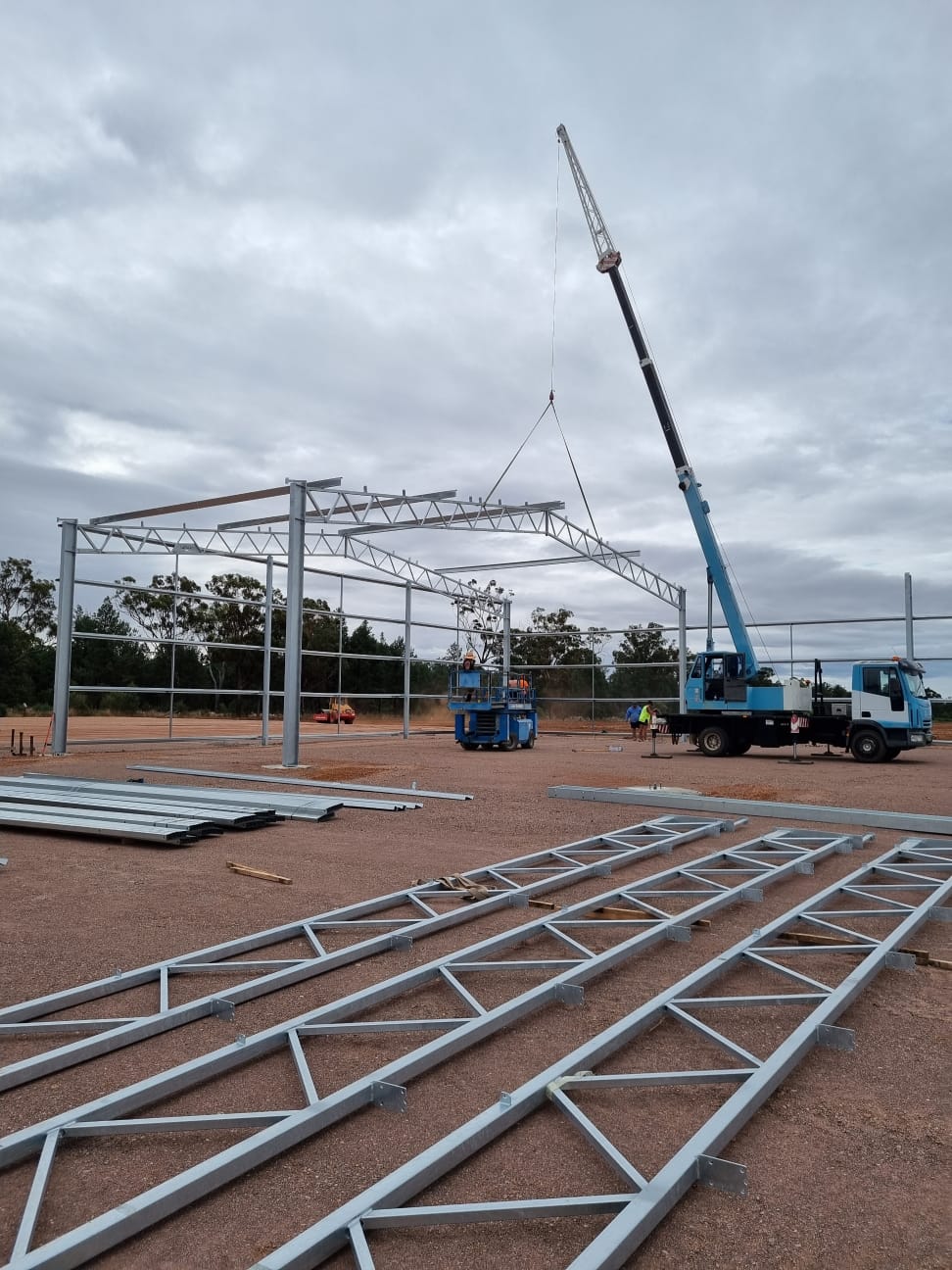 Peter Barri hay shed