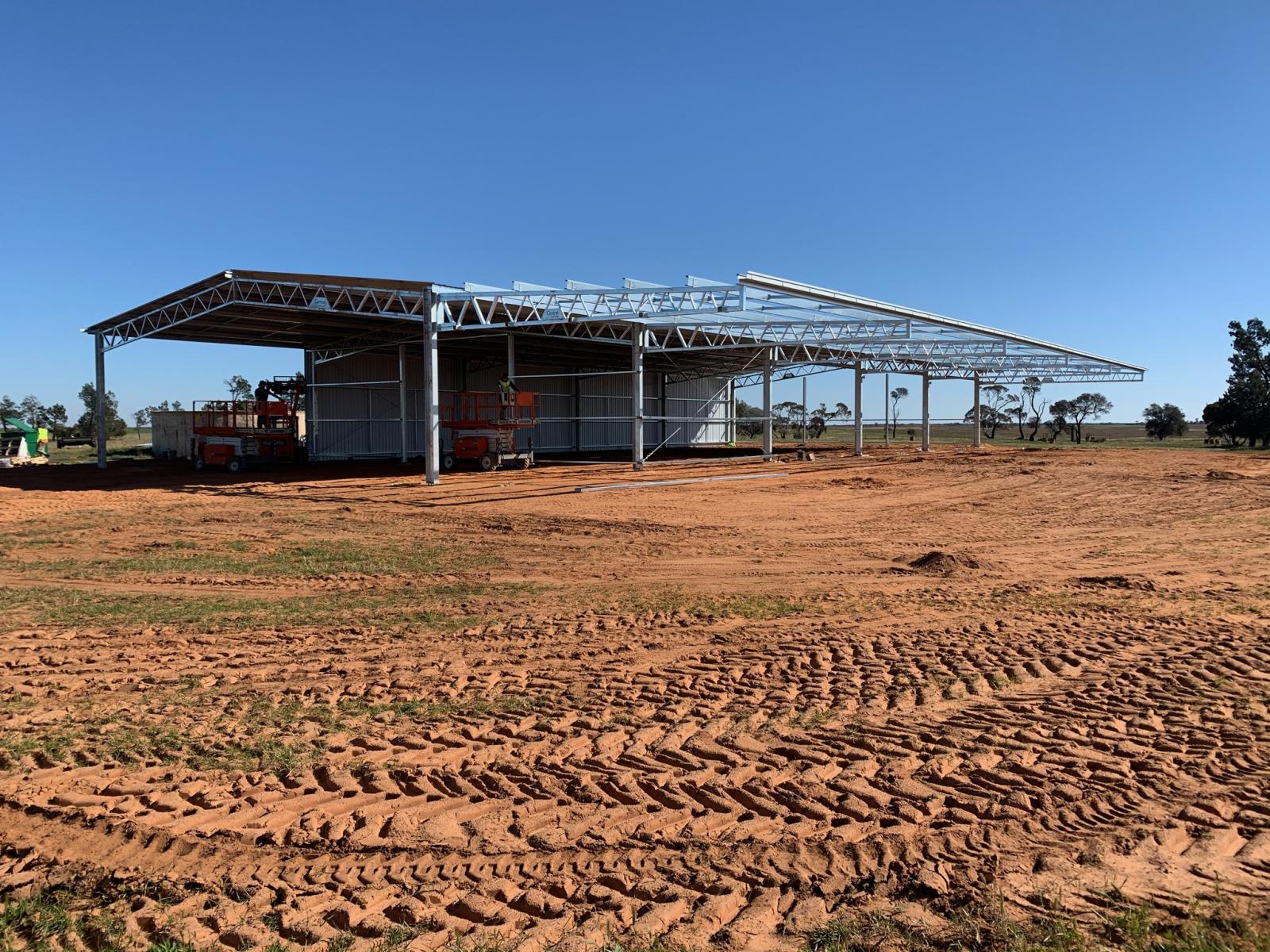 Phillip Christie machinery shed