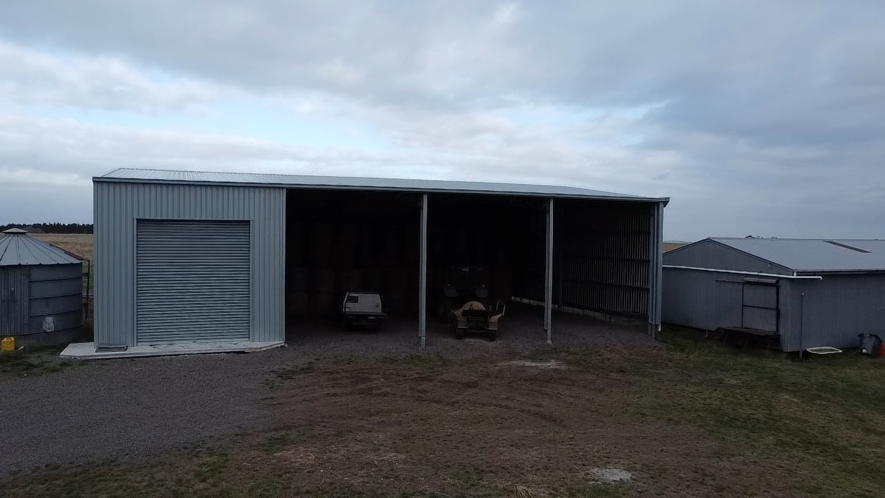 Matthew Ongarato hay shed