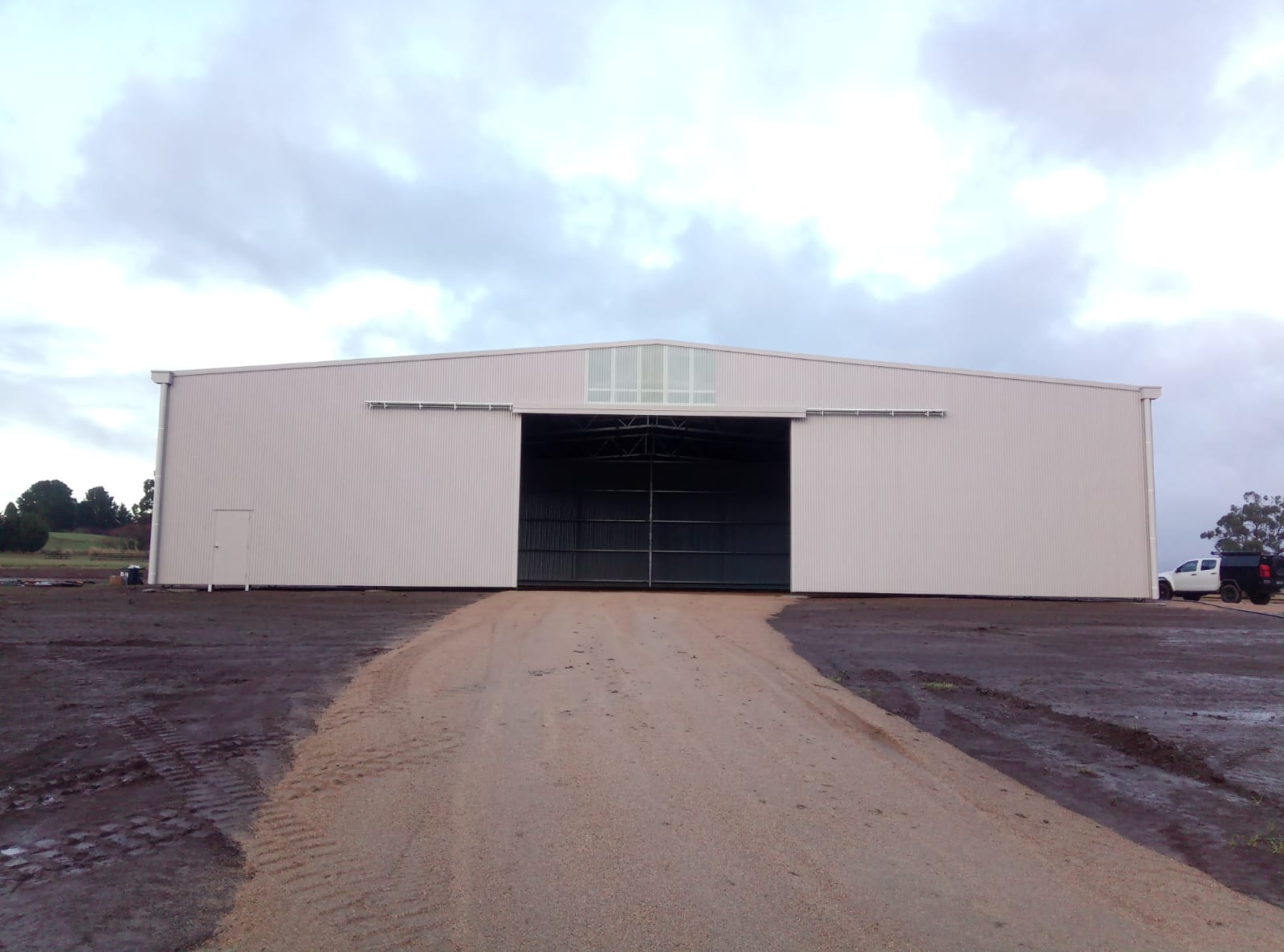 Richard Kerr hay shed