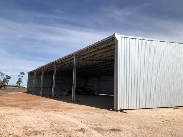 Morella hay shed