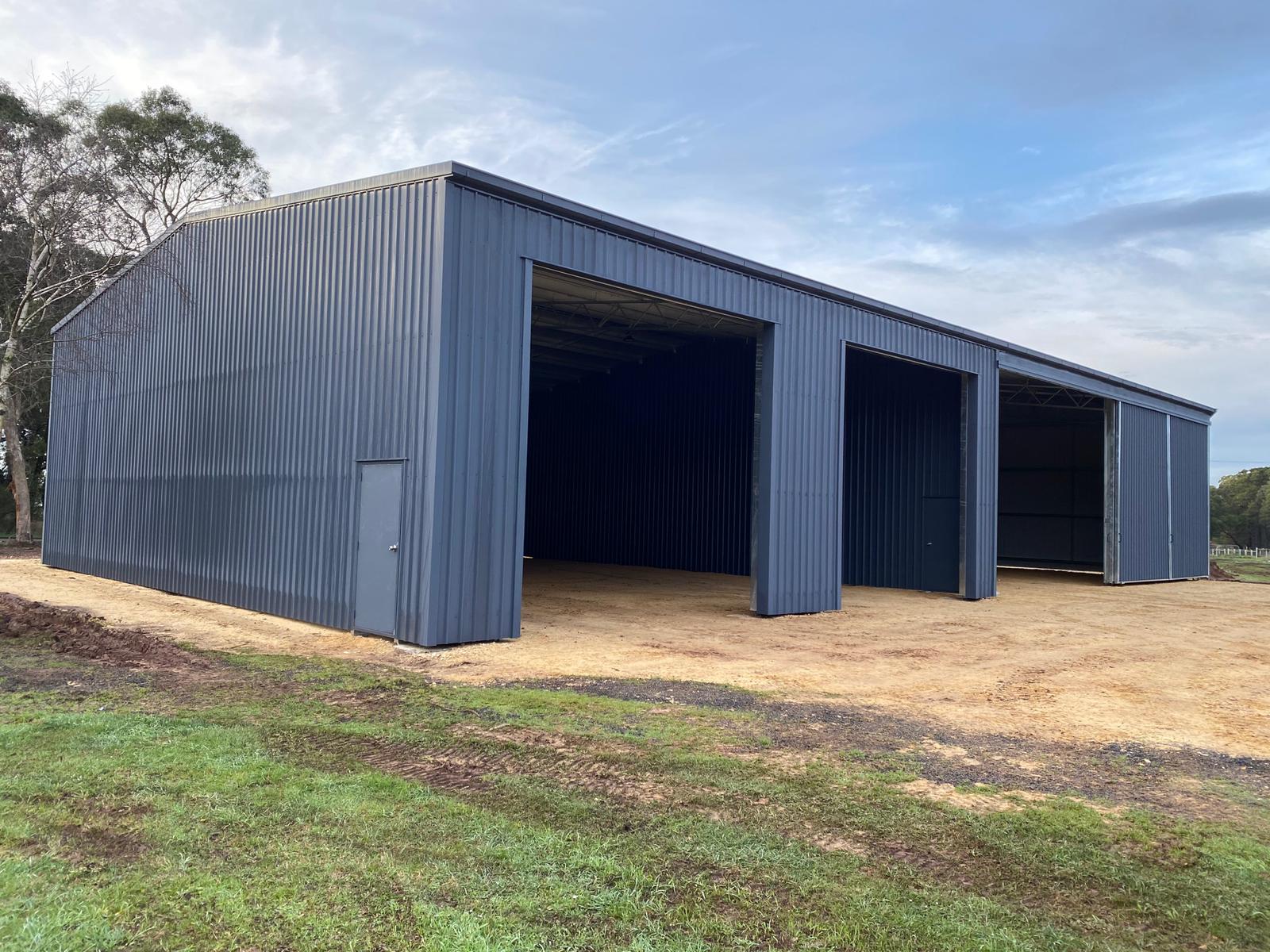 Michael Goldby machinery shed