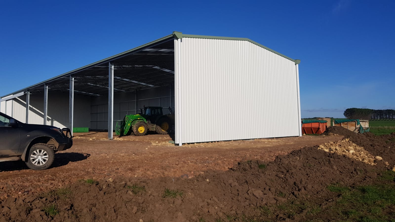 The Midfield Group machinery shed