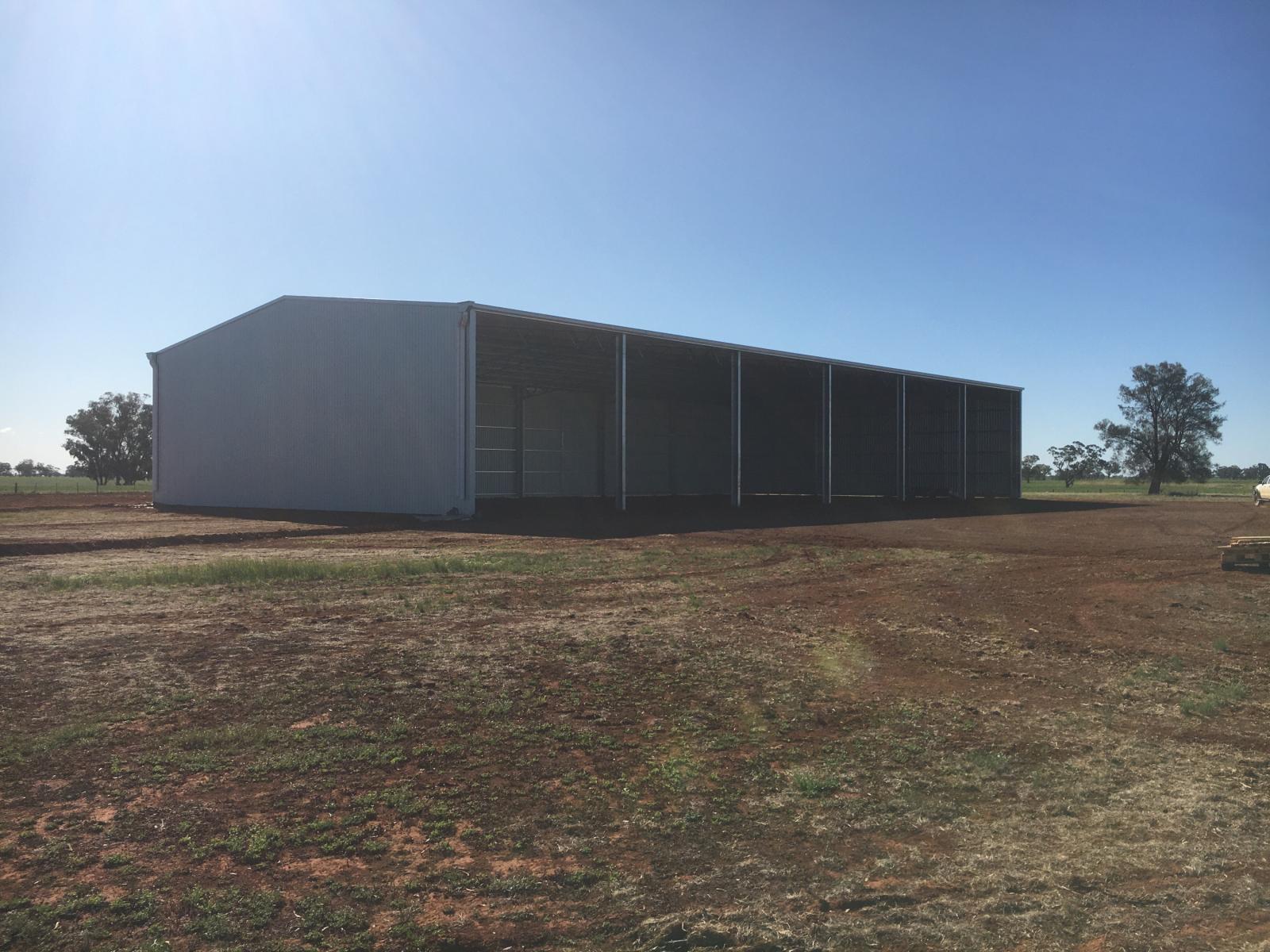 Troy Perryman hay shed