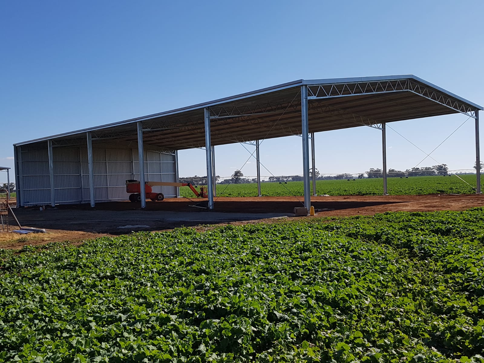 Vaughn Toose - AL & NF Stringer hay shed