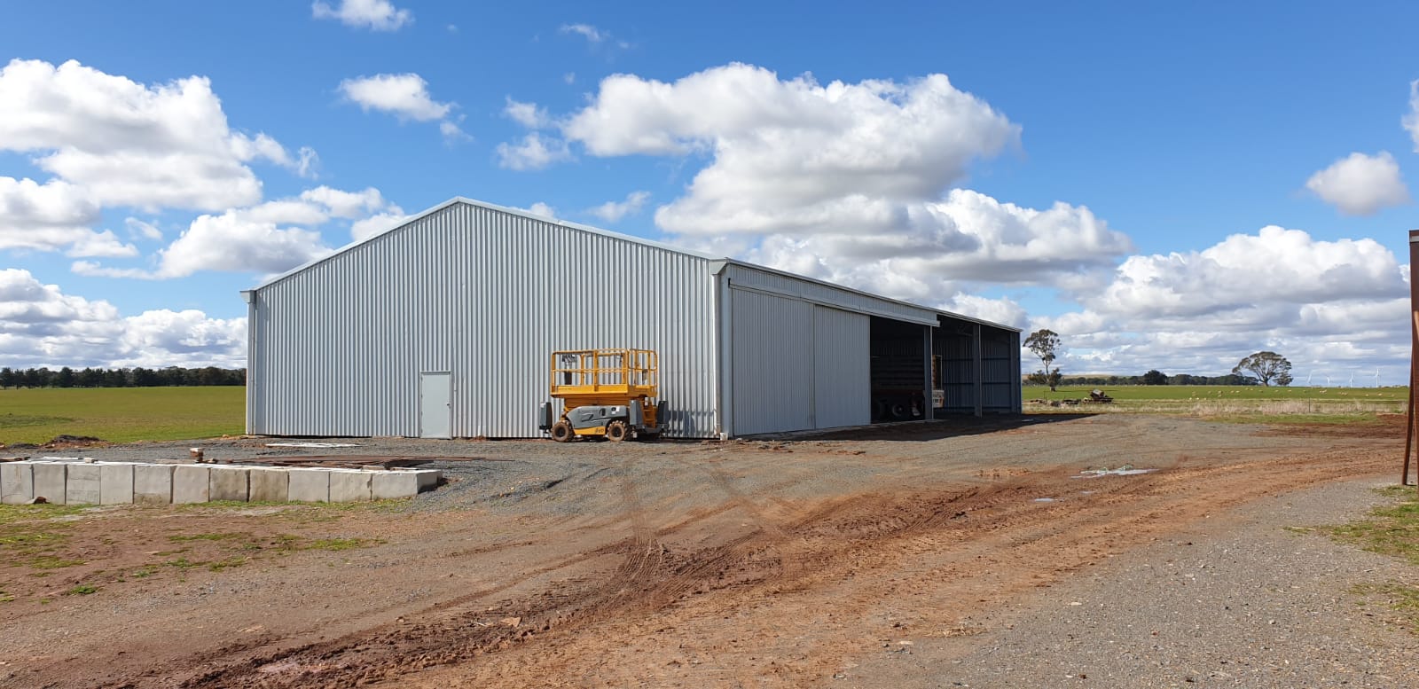 Alan McCormack -machinery shed