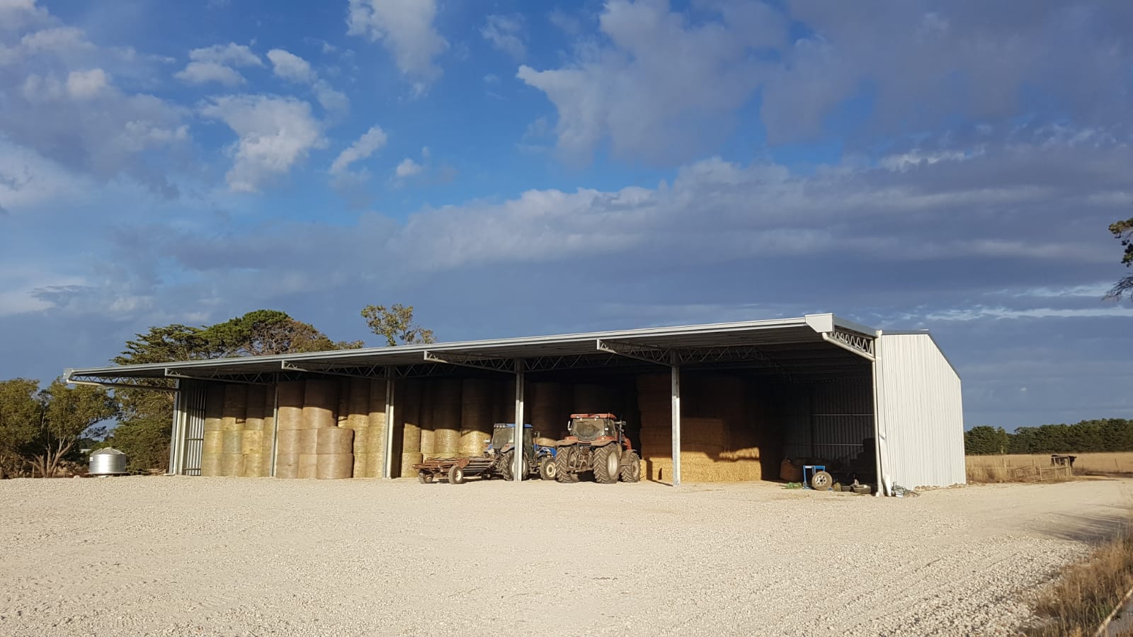 Will Richardson hay shed