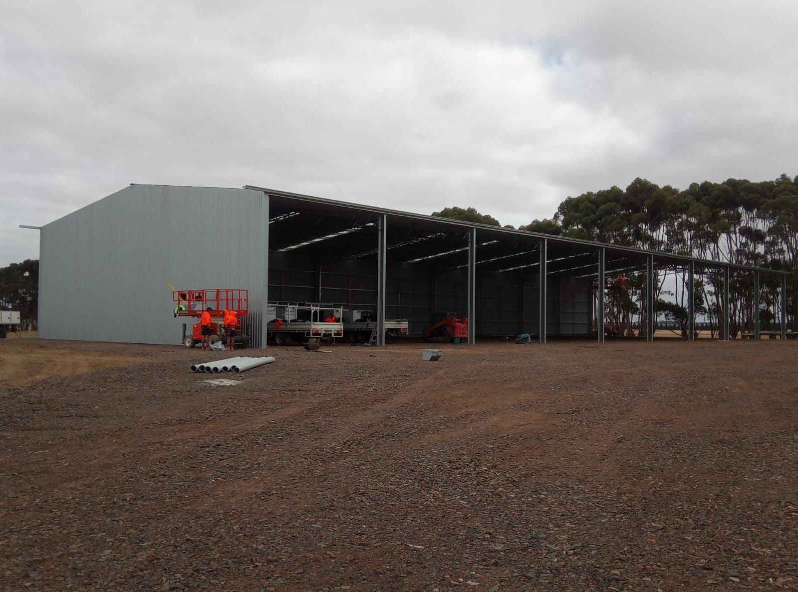 Kiernan Molloy hay shed