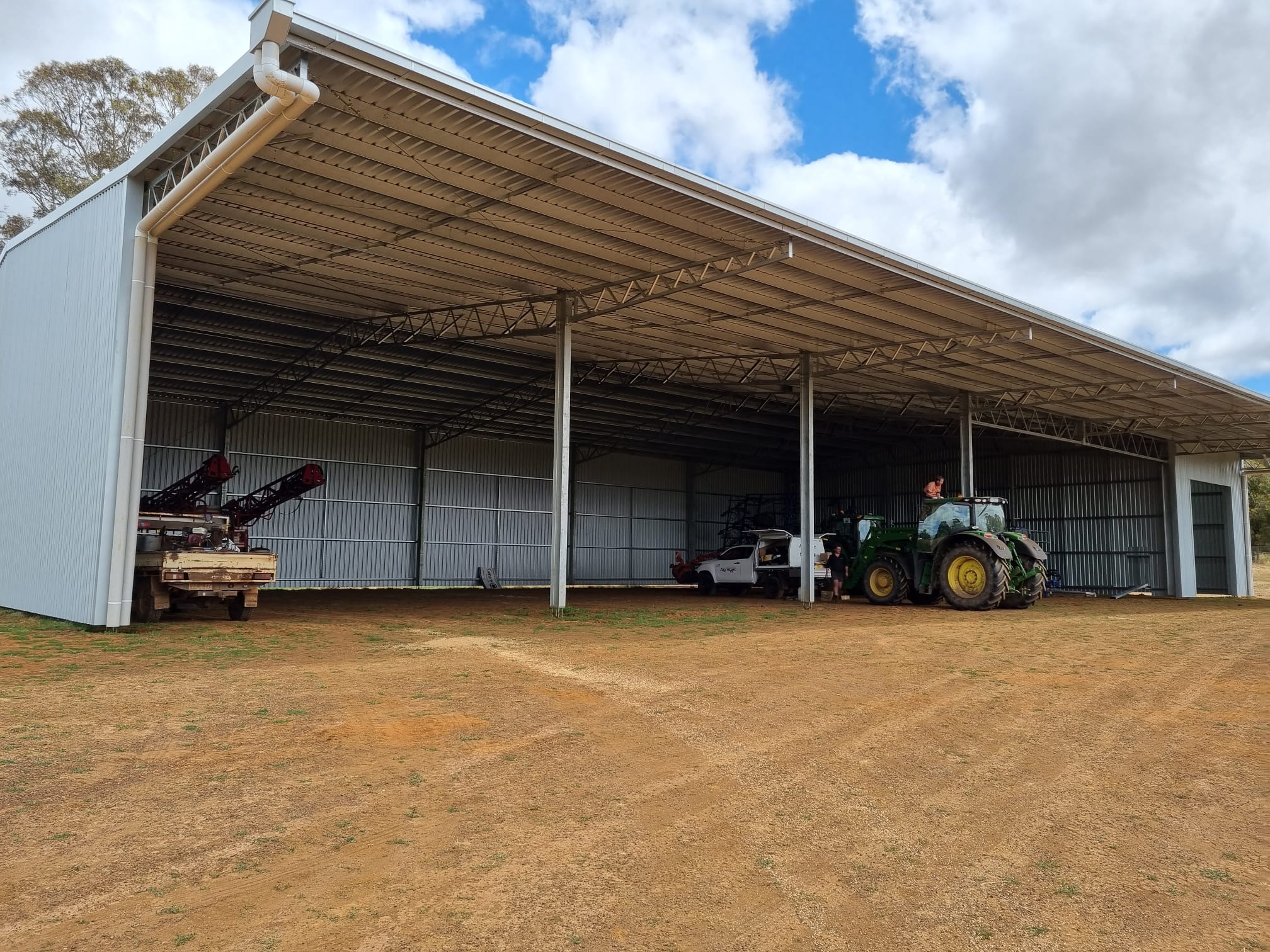 Calvert machinery shed