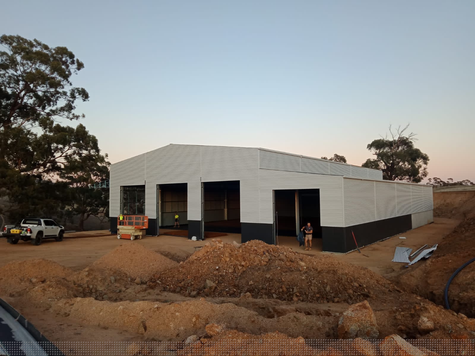 Ian O'Mahoney machinery shed