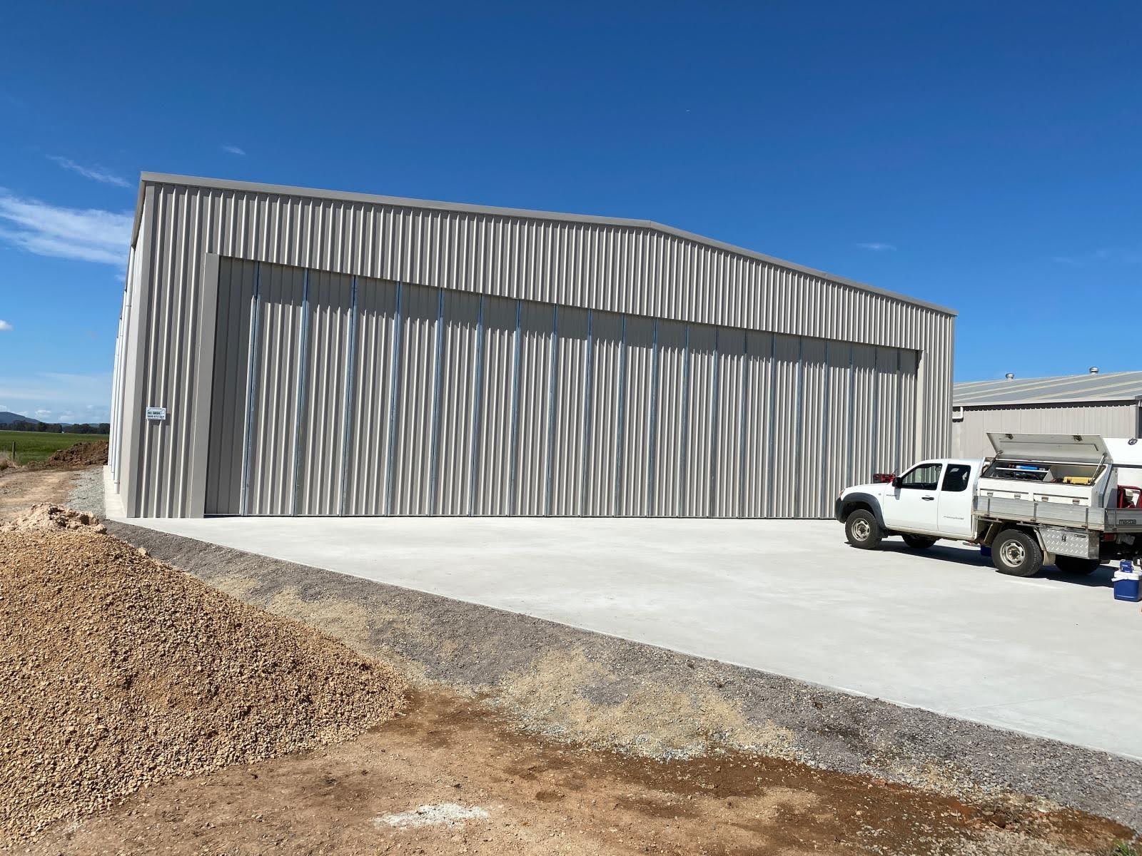 Doug Rosenberg aircraft hangar