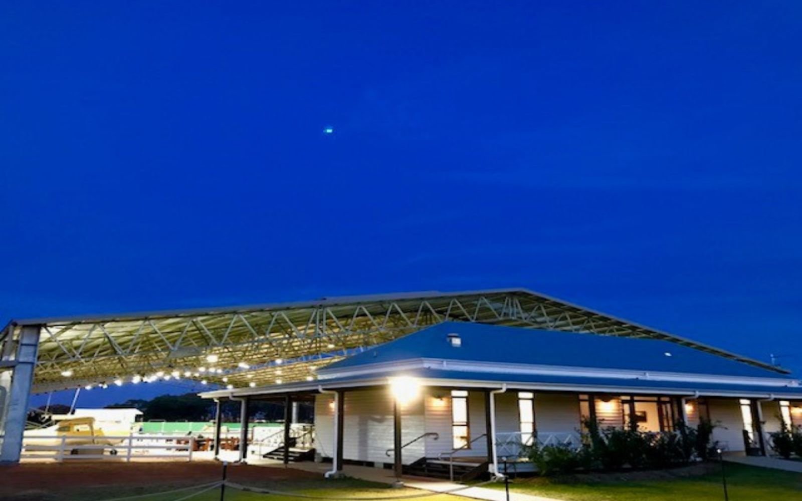 Stocksmans Hall of Fame western riding arena