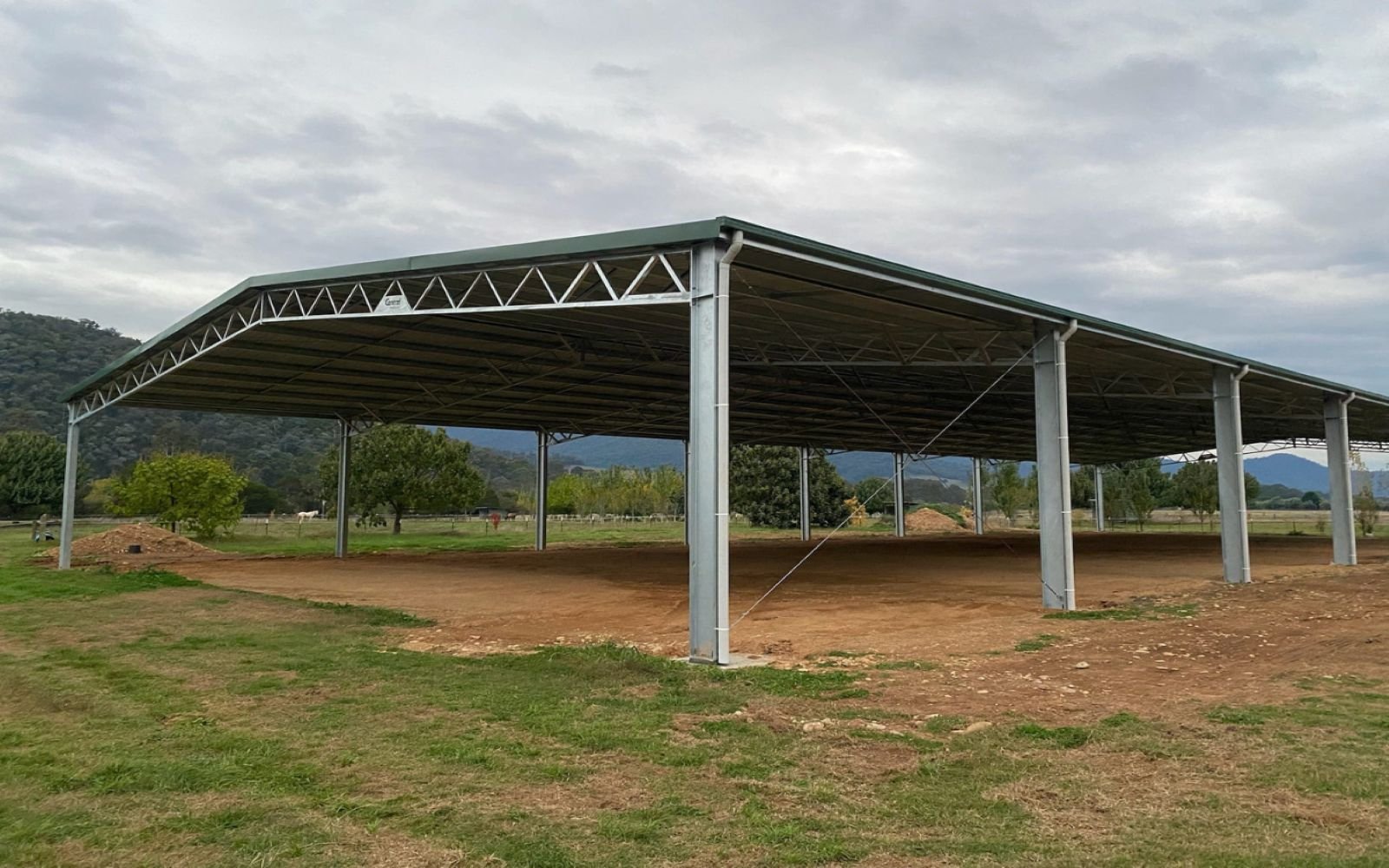 Temperance Park Equestrian indoor dressage arena