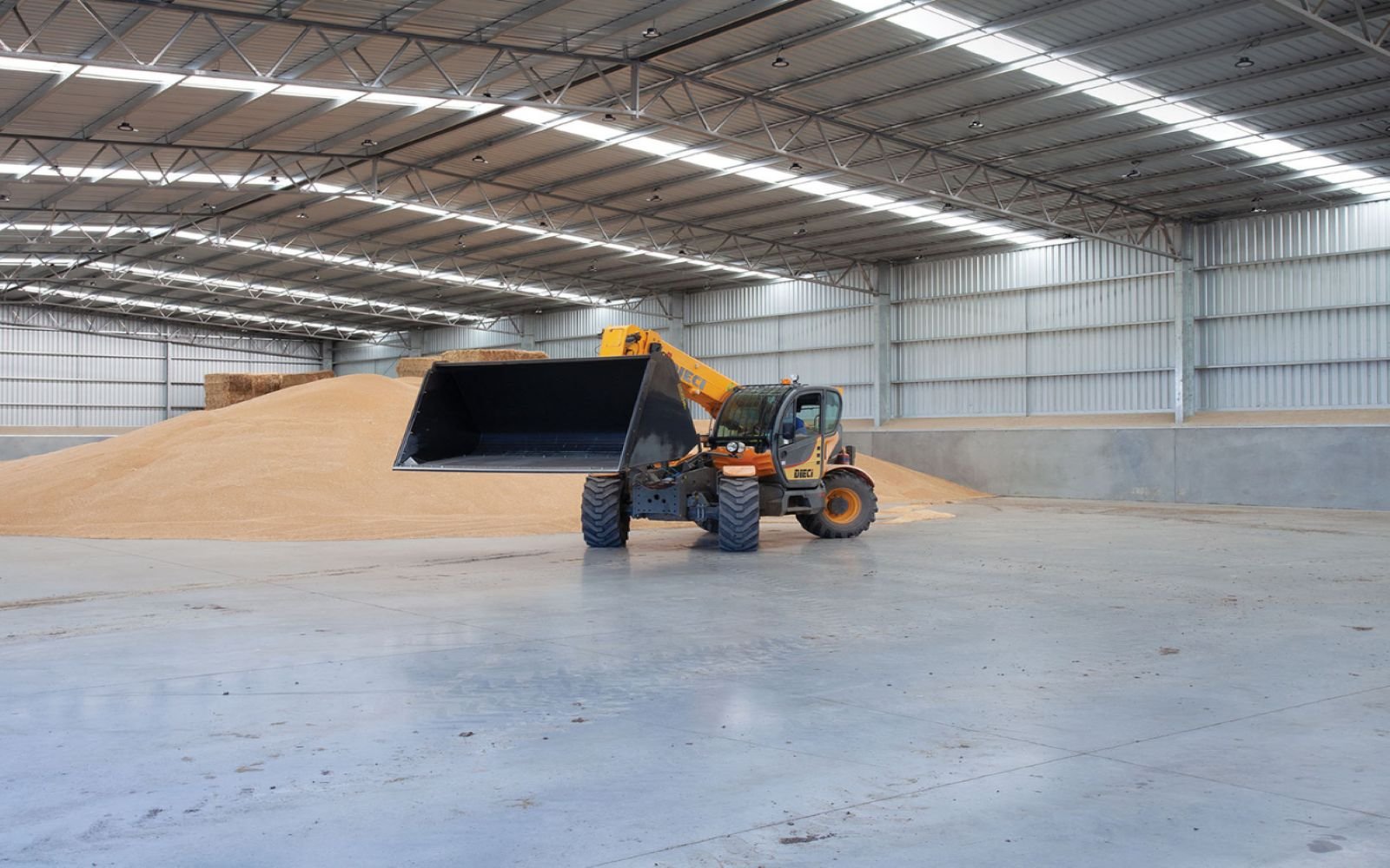 Glendaruel bulk storage shed