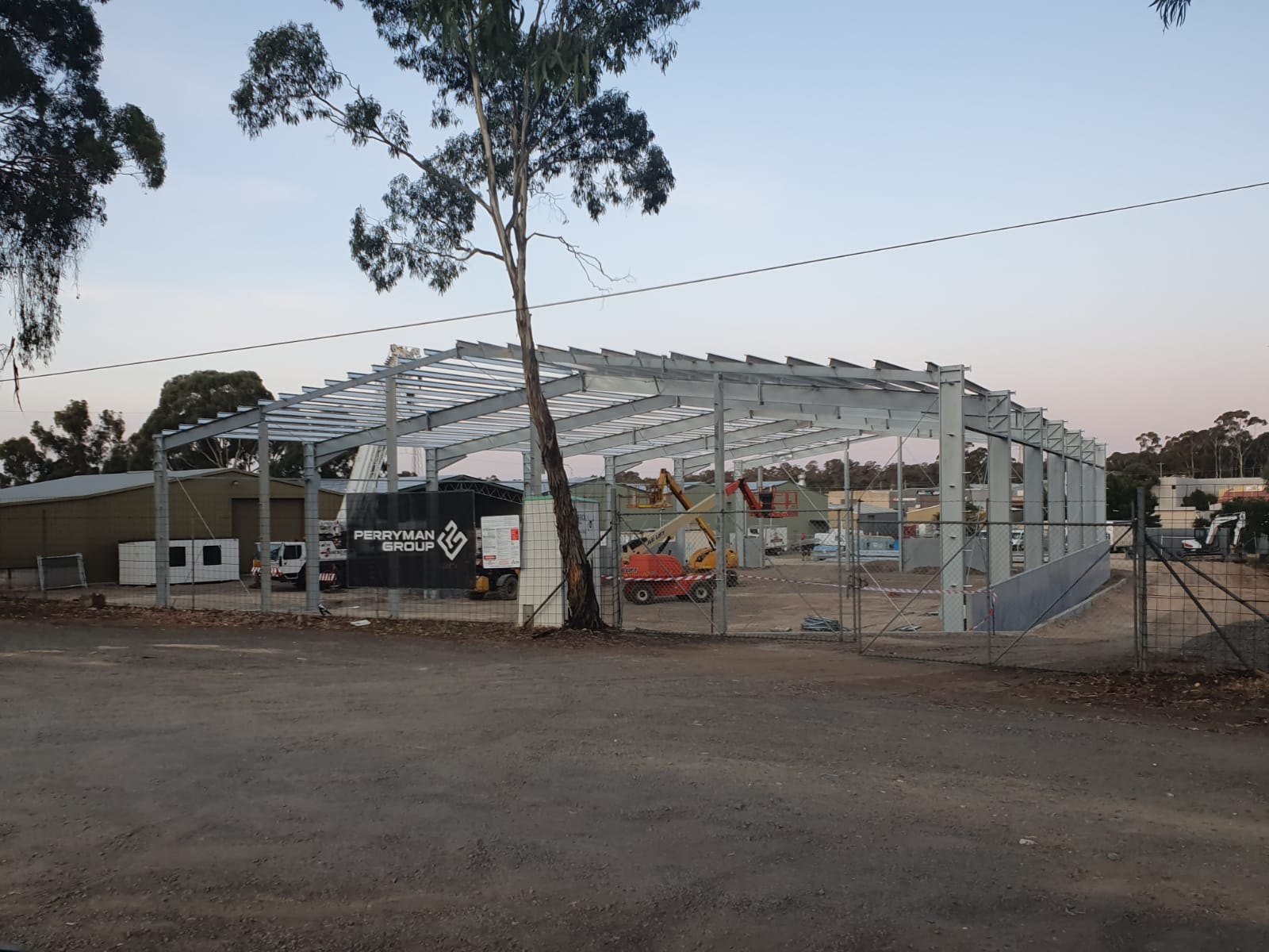 Perryman Group transport depot