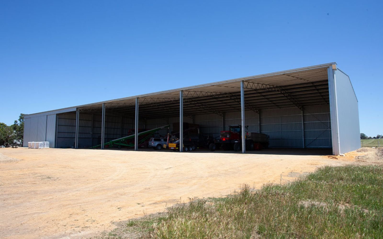 Rowallan Lodge machinery shed