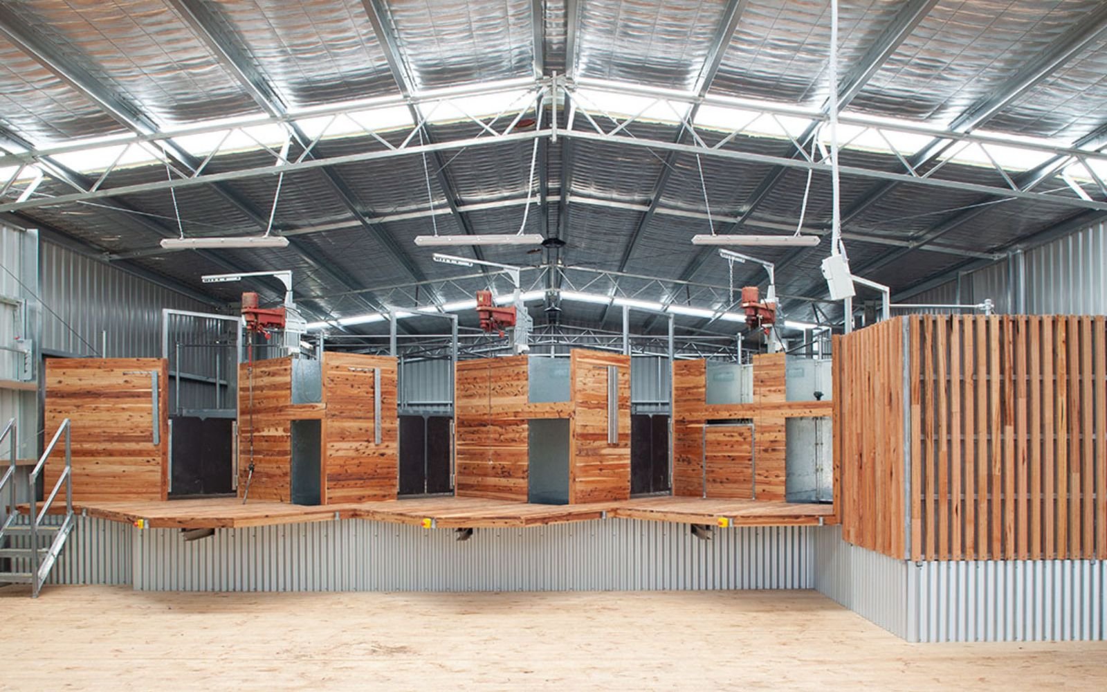 Andrew Carmichael shearing shed